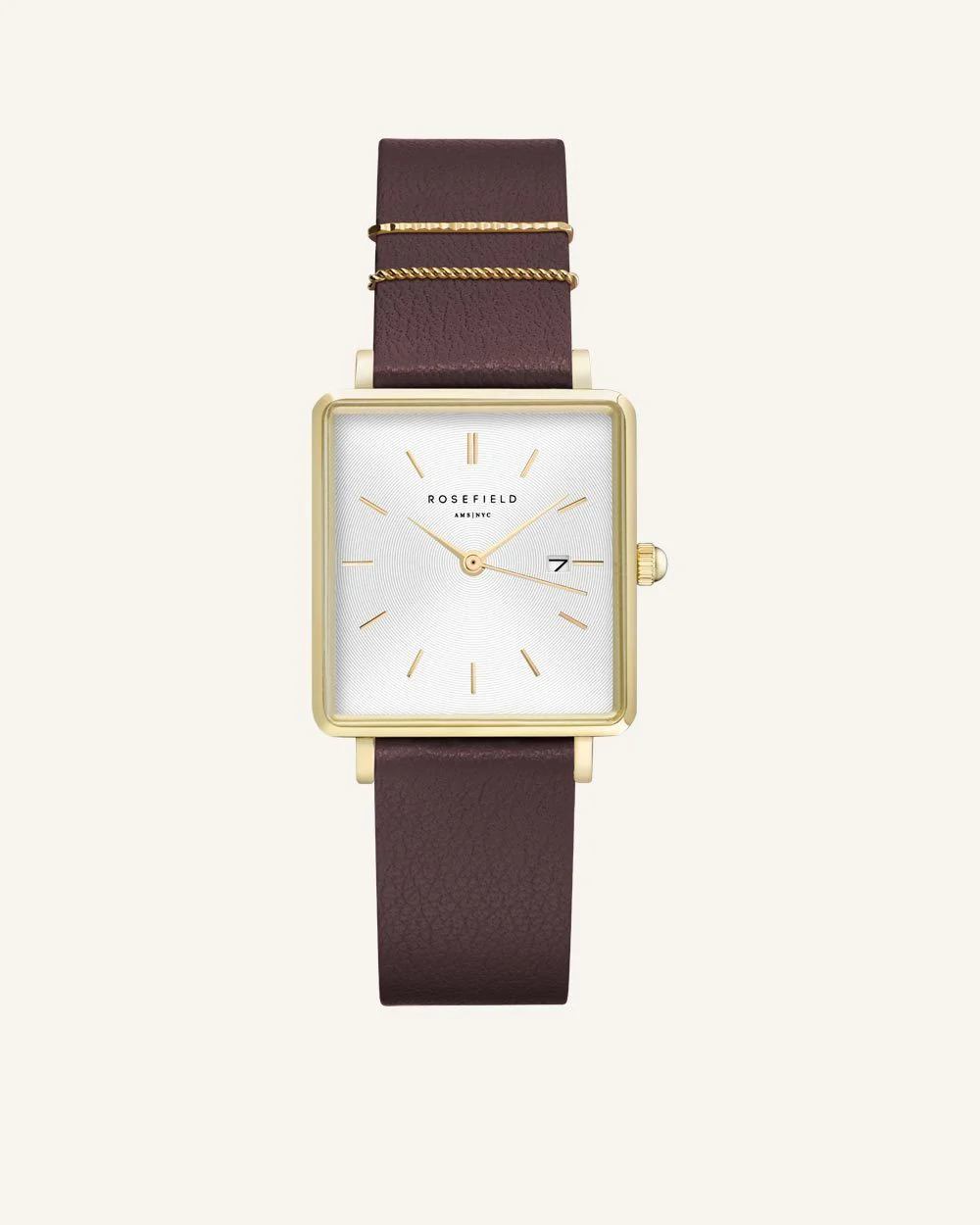 Aubergine Gold Strap - Image 2