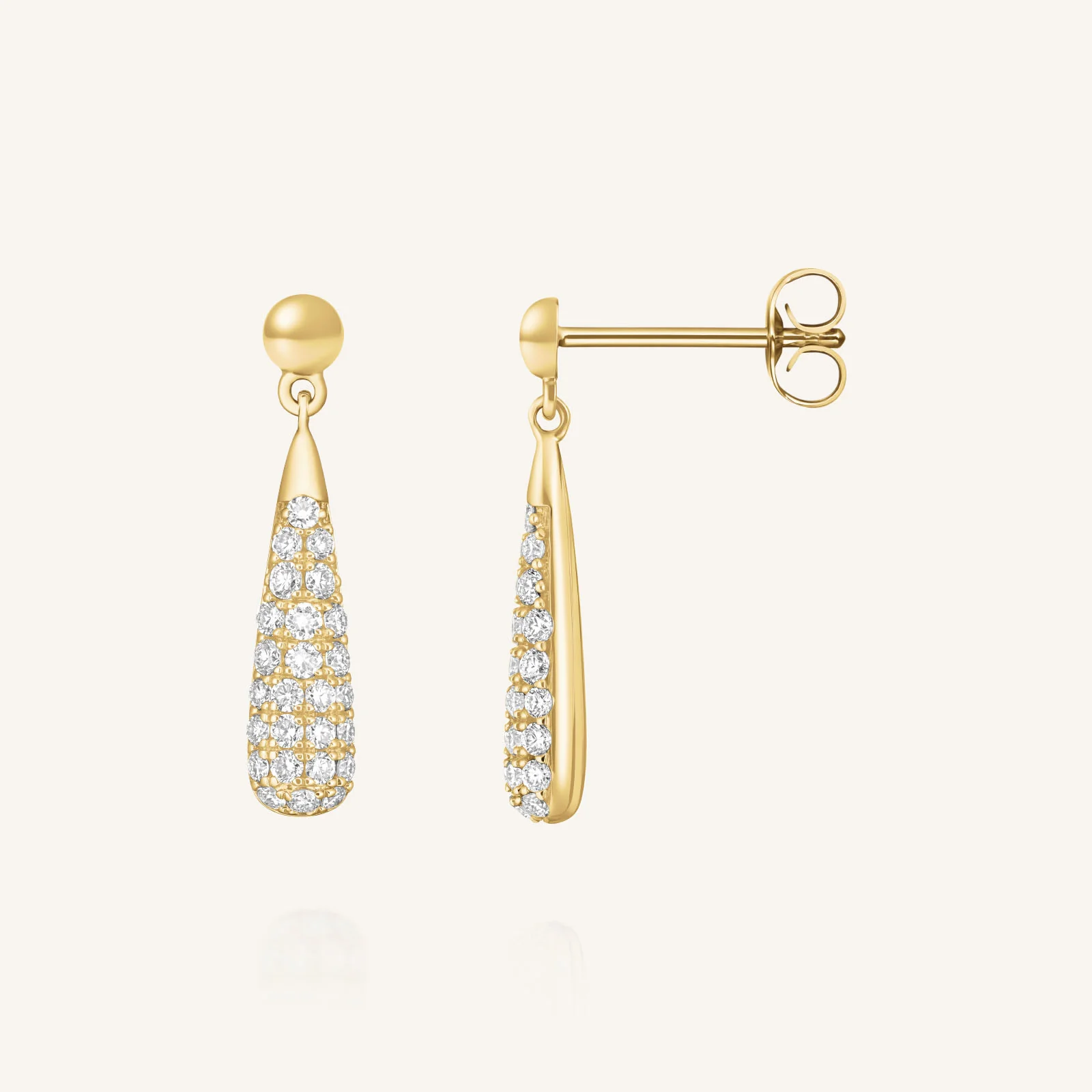 Aurora Pave Earrings - Image 4