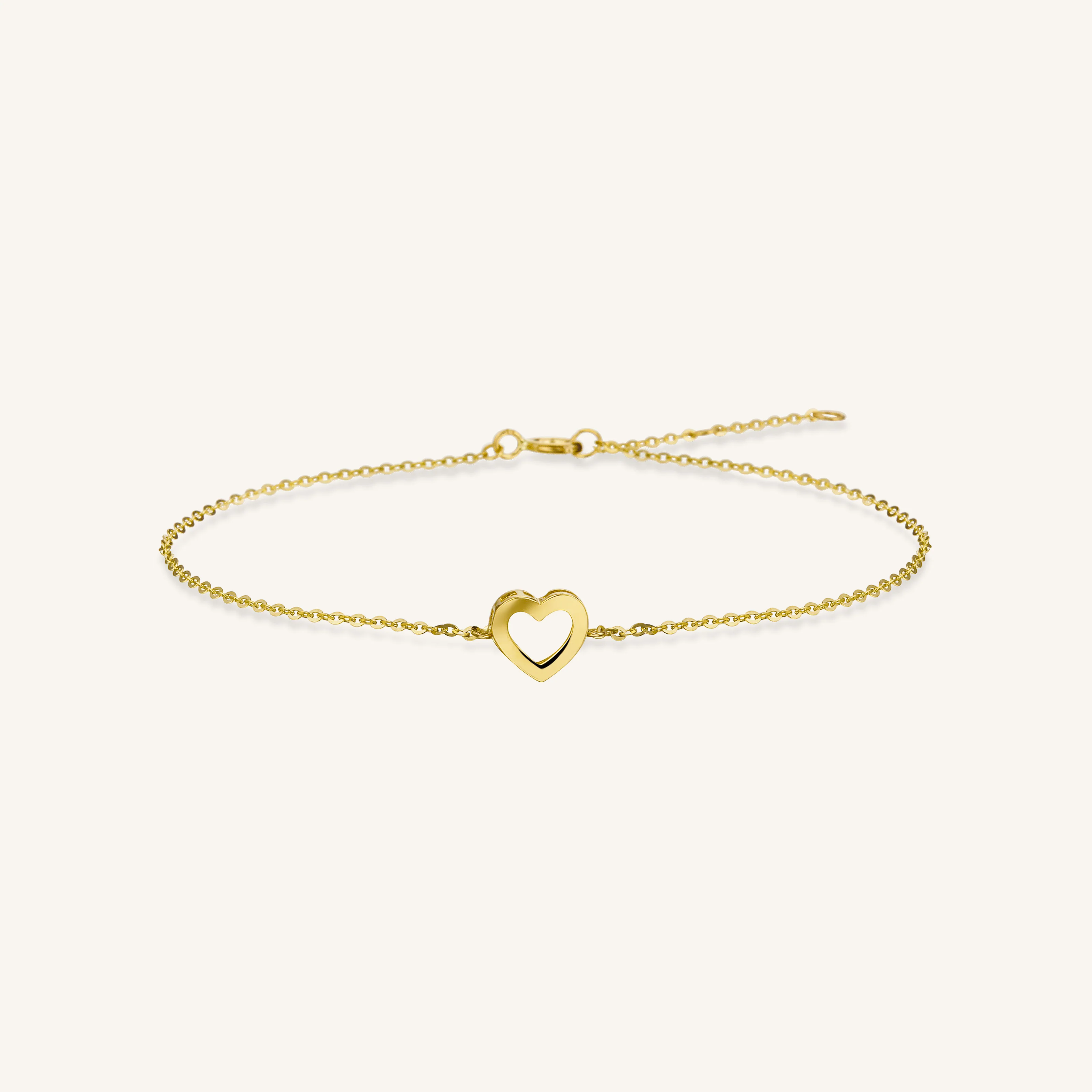 Bold Heart Bracelet