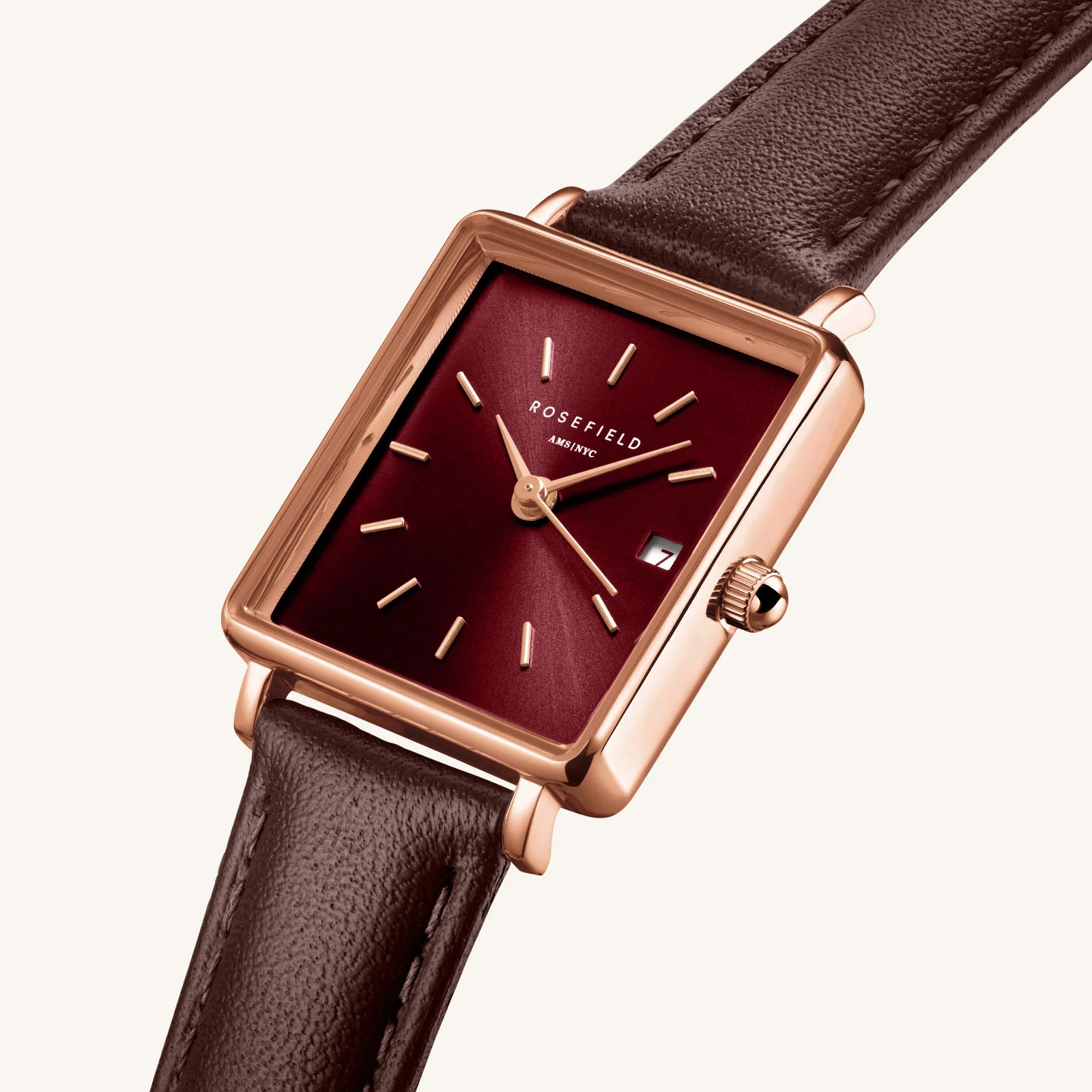 Boxy XS Dark Brown Leather - Image 3