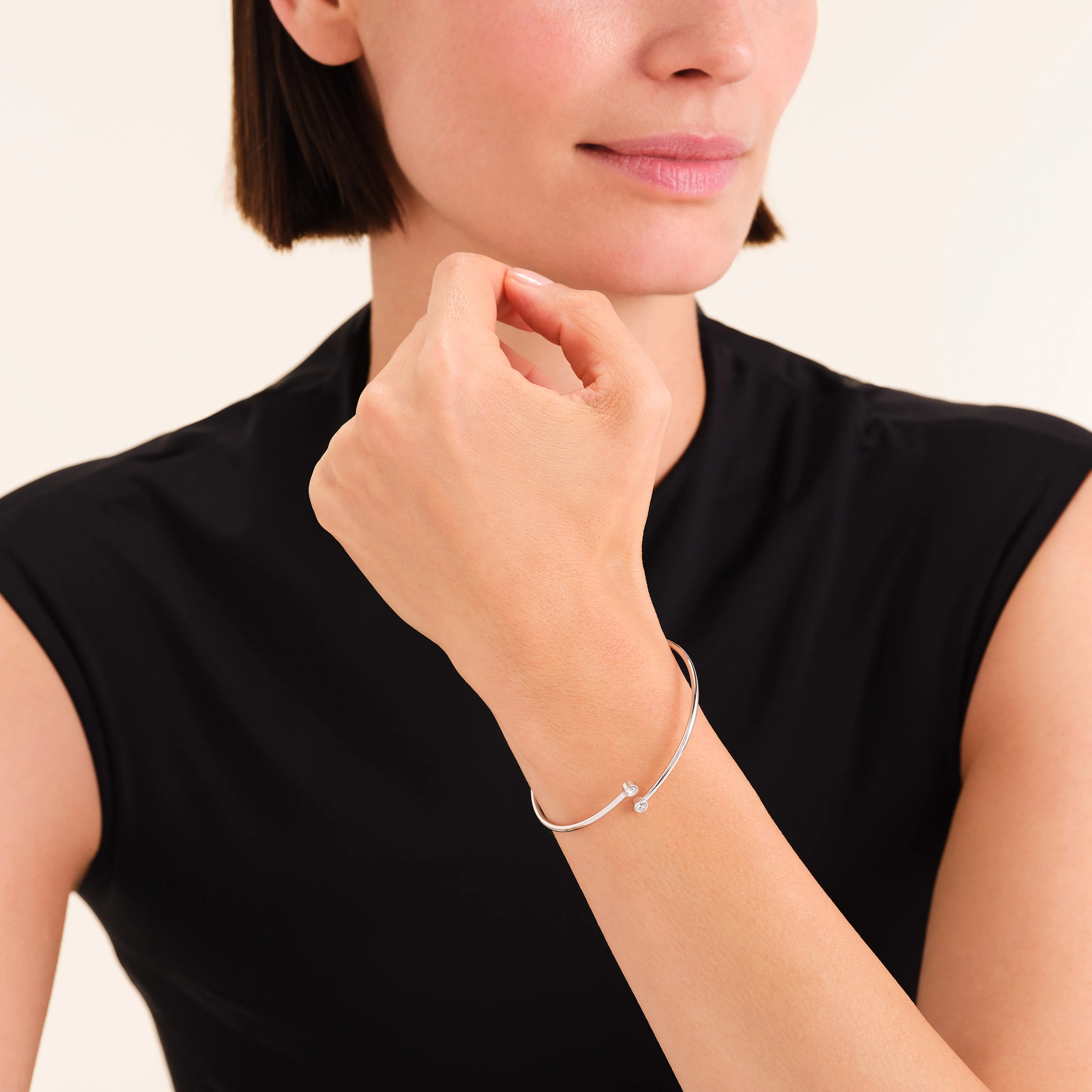 Double Crystal Bangle - Image 5