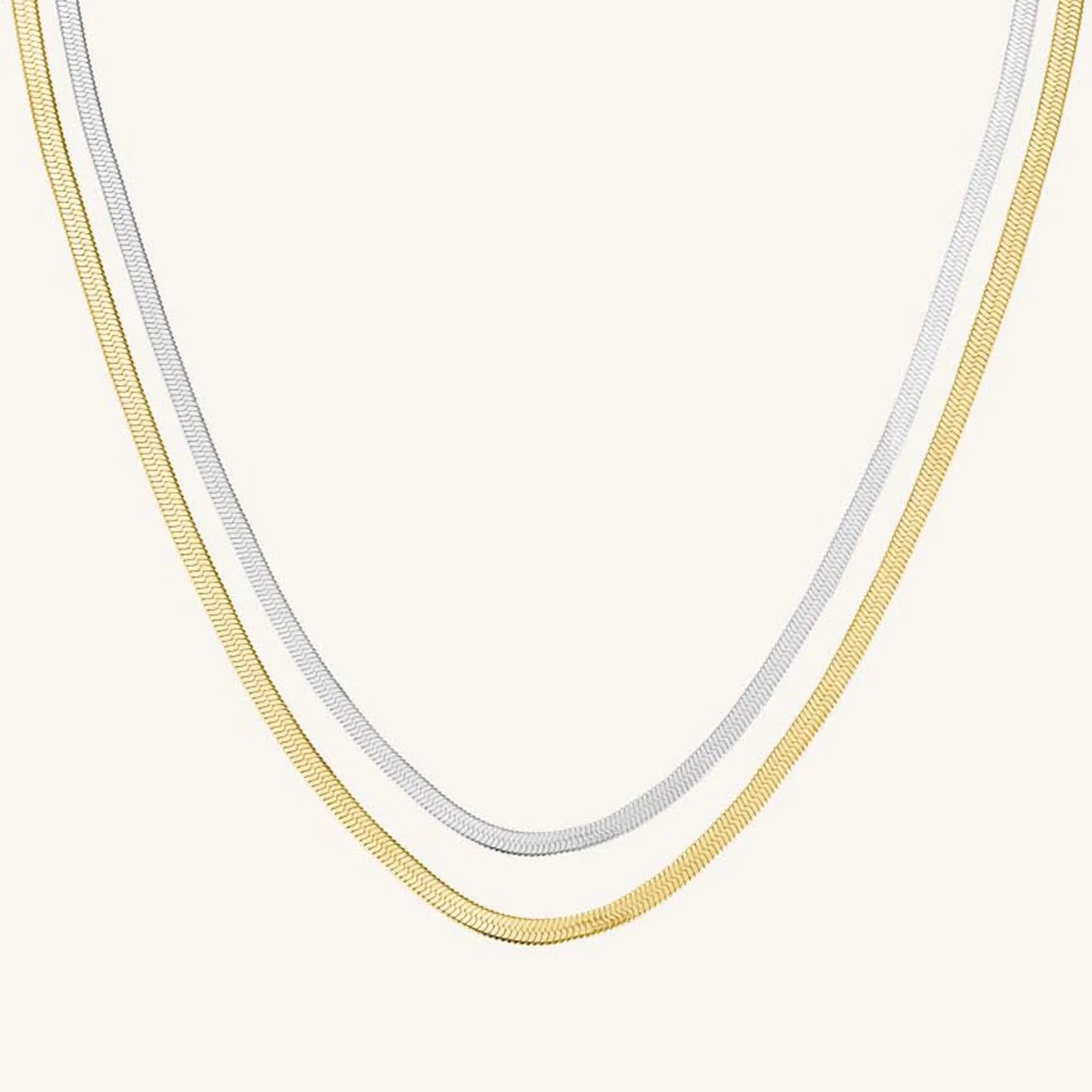 Duo Snake Necklace