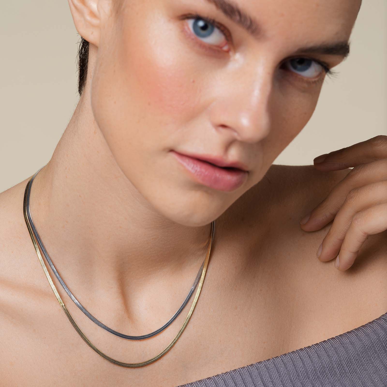 Duo Snake Necklace - Image 3