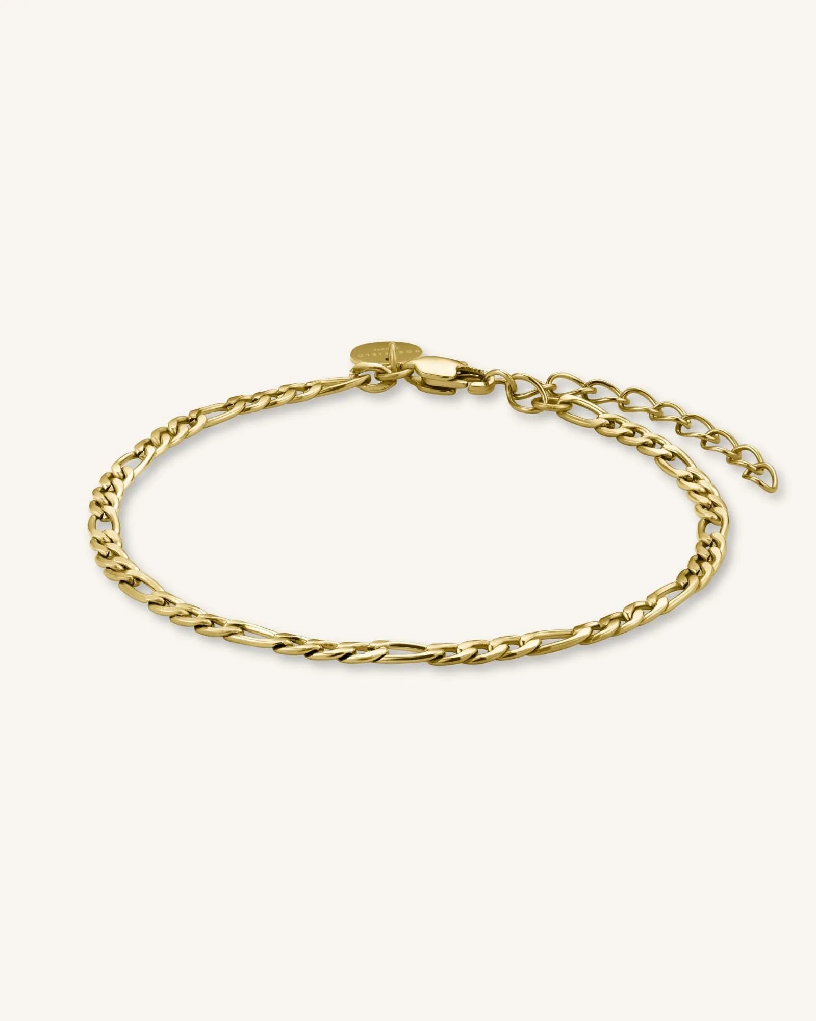 Figaro Bracelet Gold - Image 3