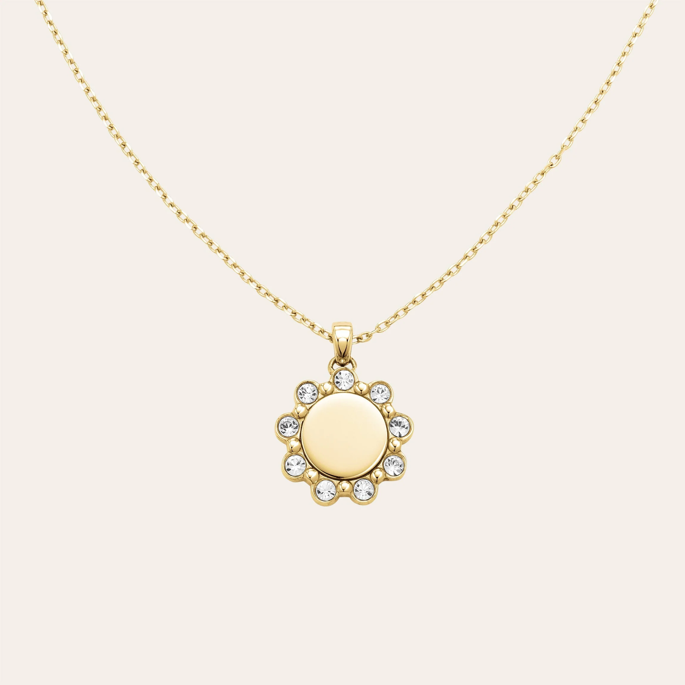 Flower Pendant Necklace