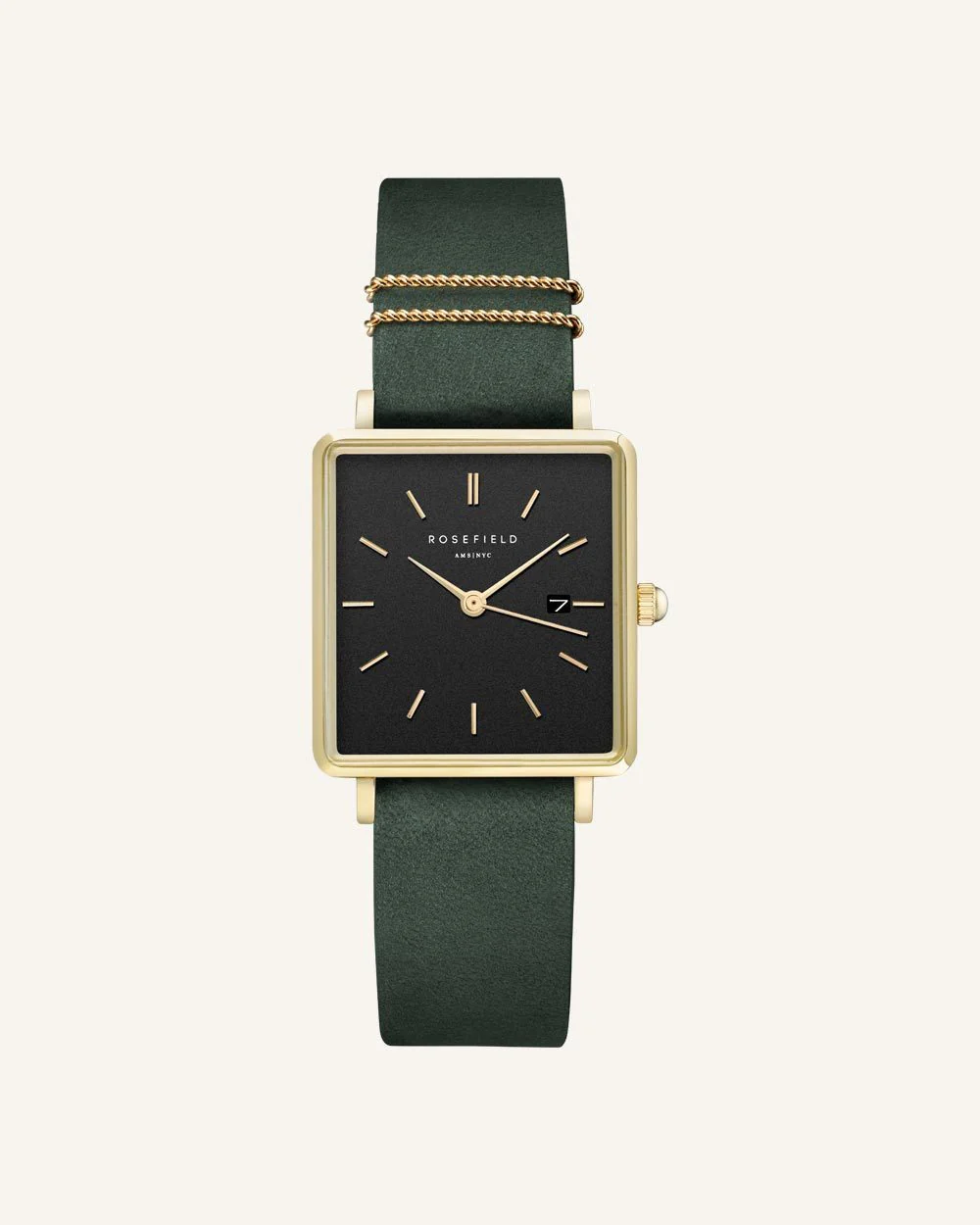 Forest Green Gold Strap - Image 2
