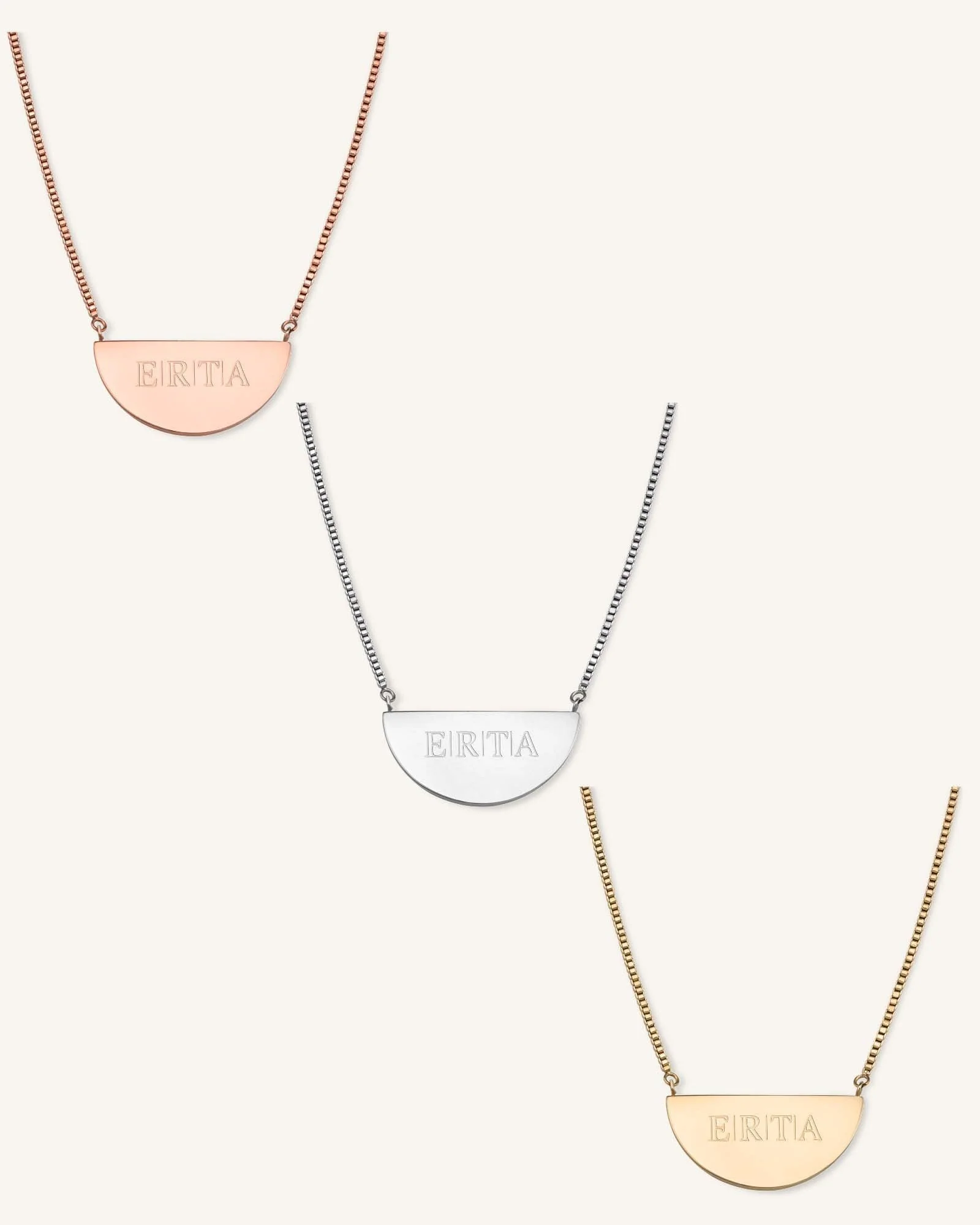 Half Moon Necklace - Image 7