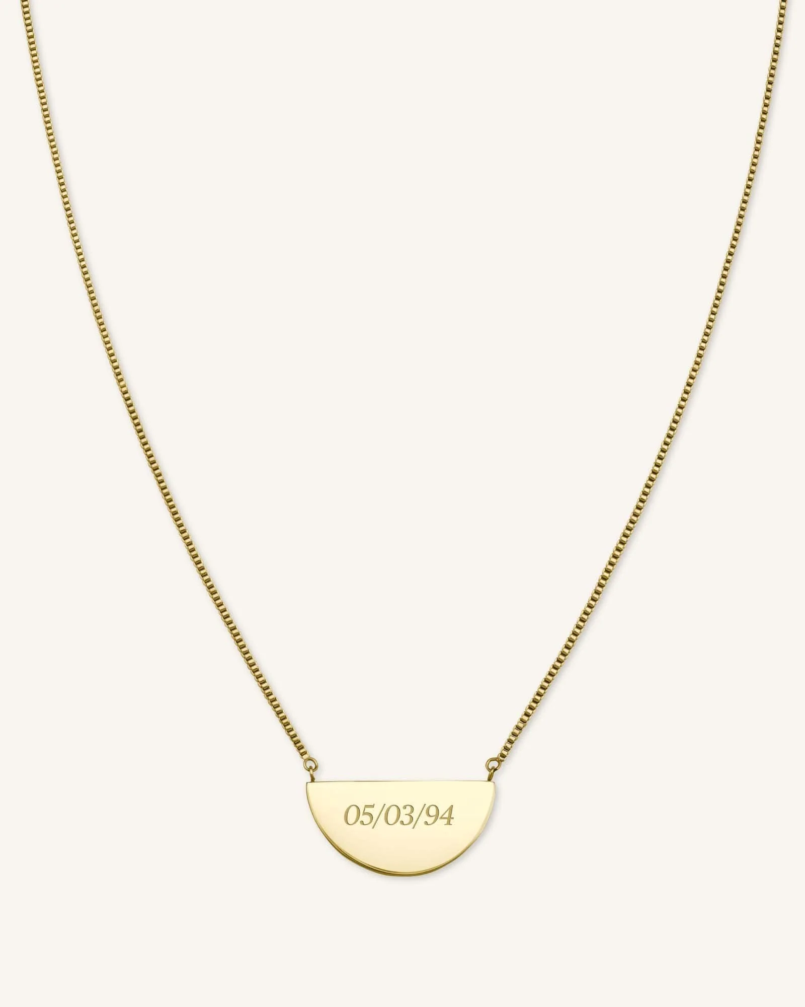 Half Moon Necklace - Image 4