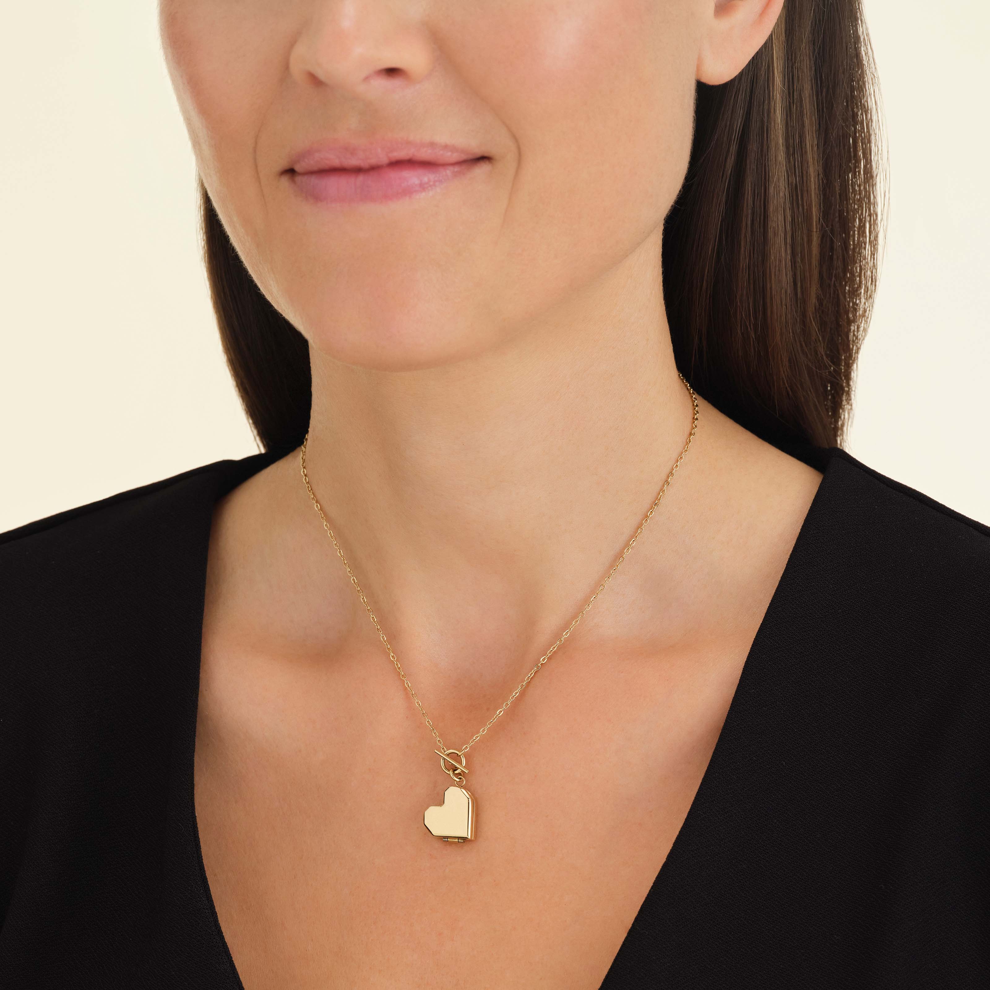 Heart Locket Gold - Image 2