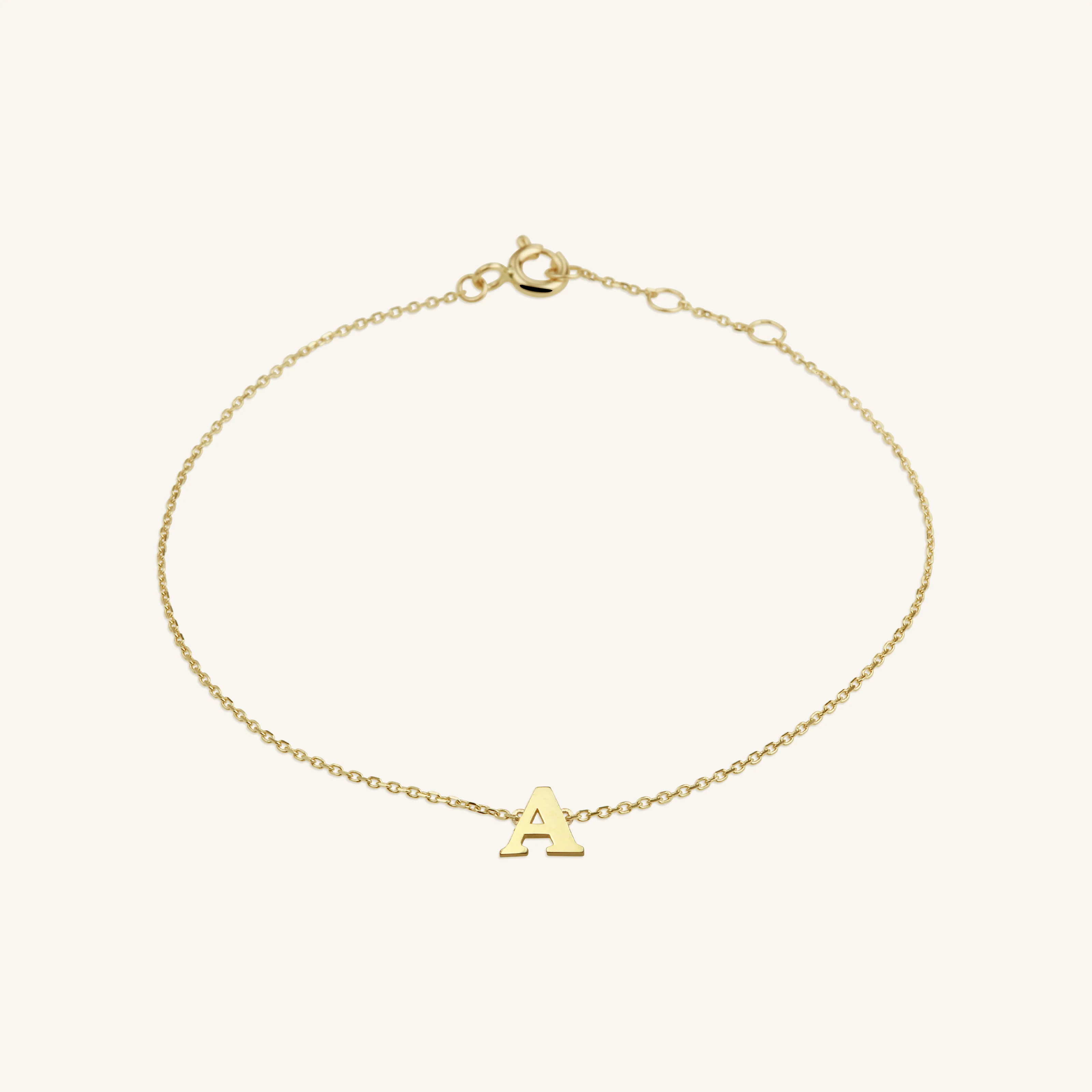 Initial Bracelet A
