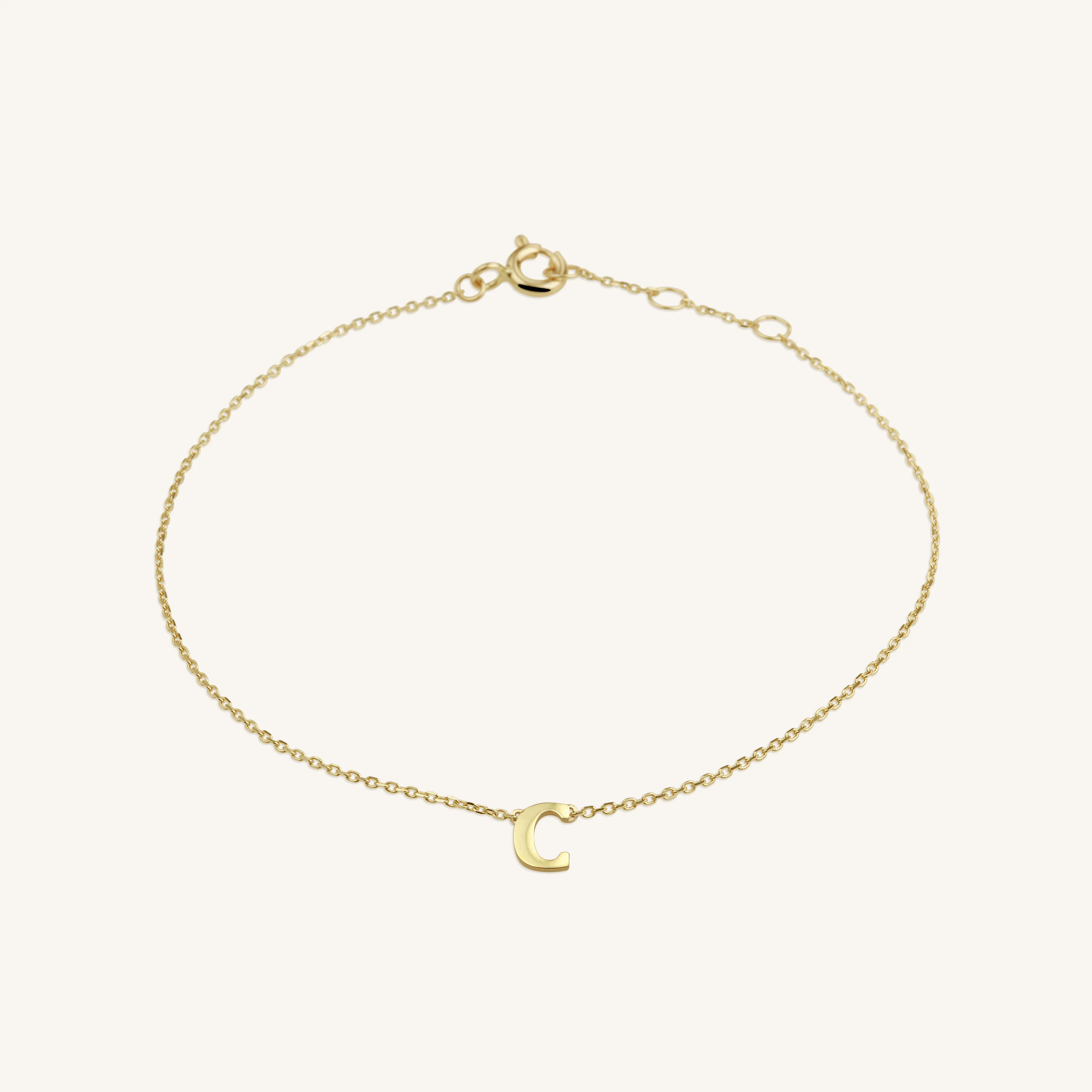 Initial Bracelet C