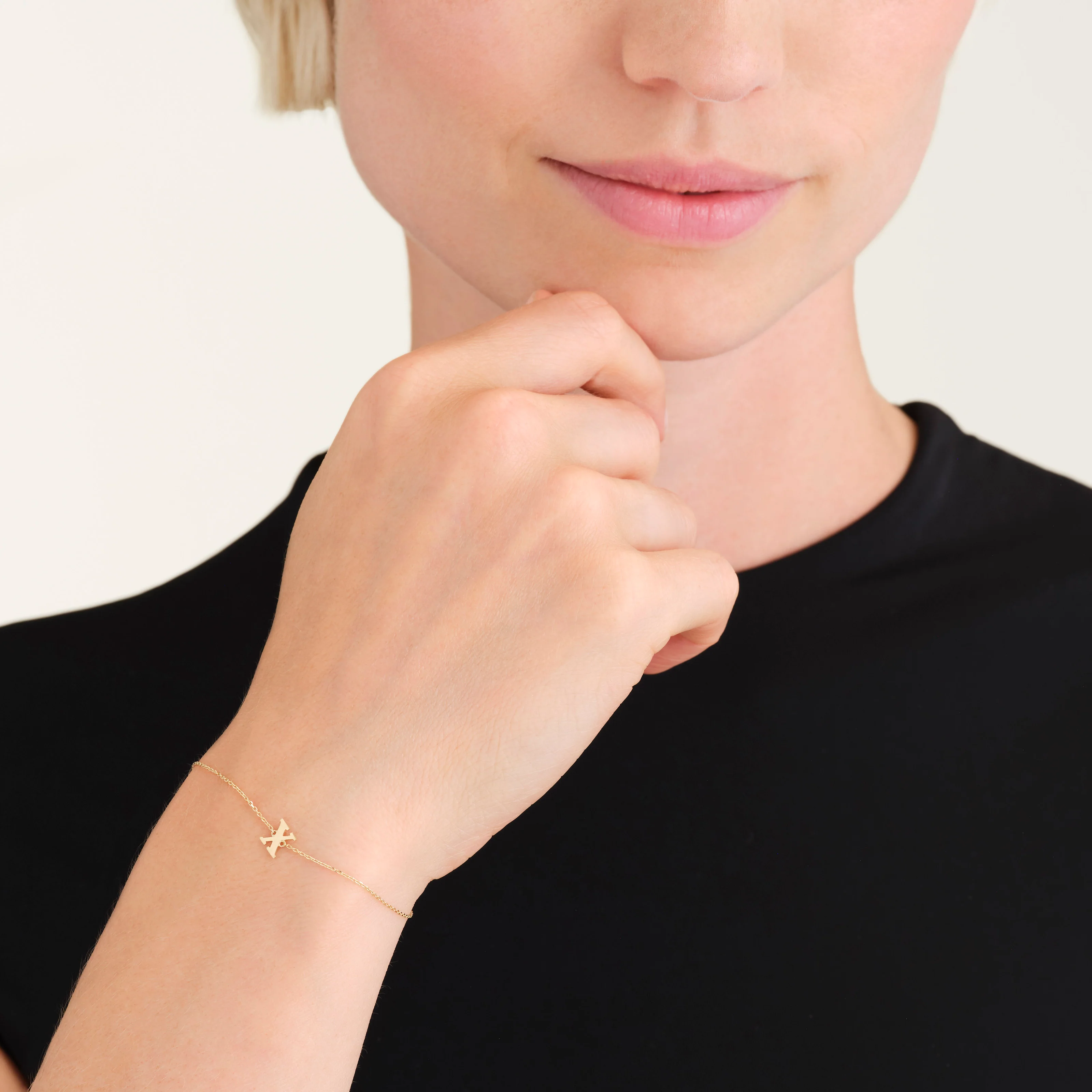 Initial Bracelet X - Image 2