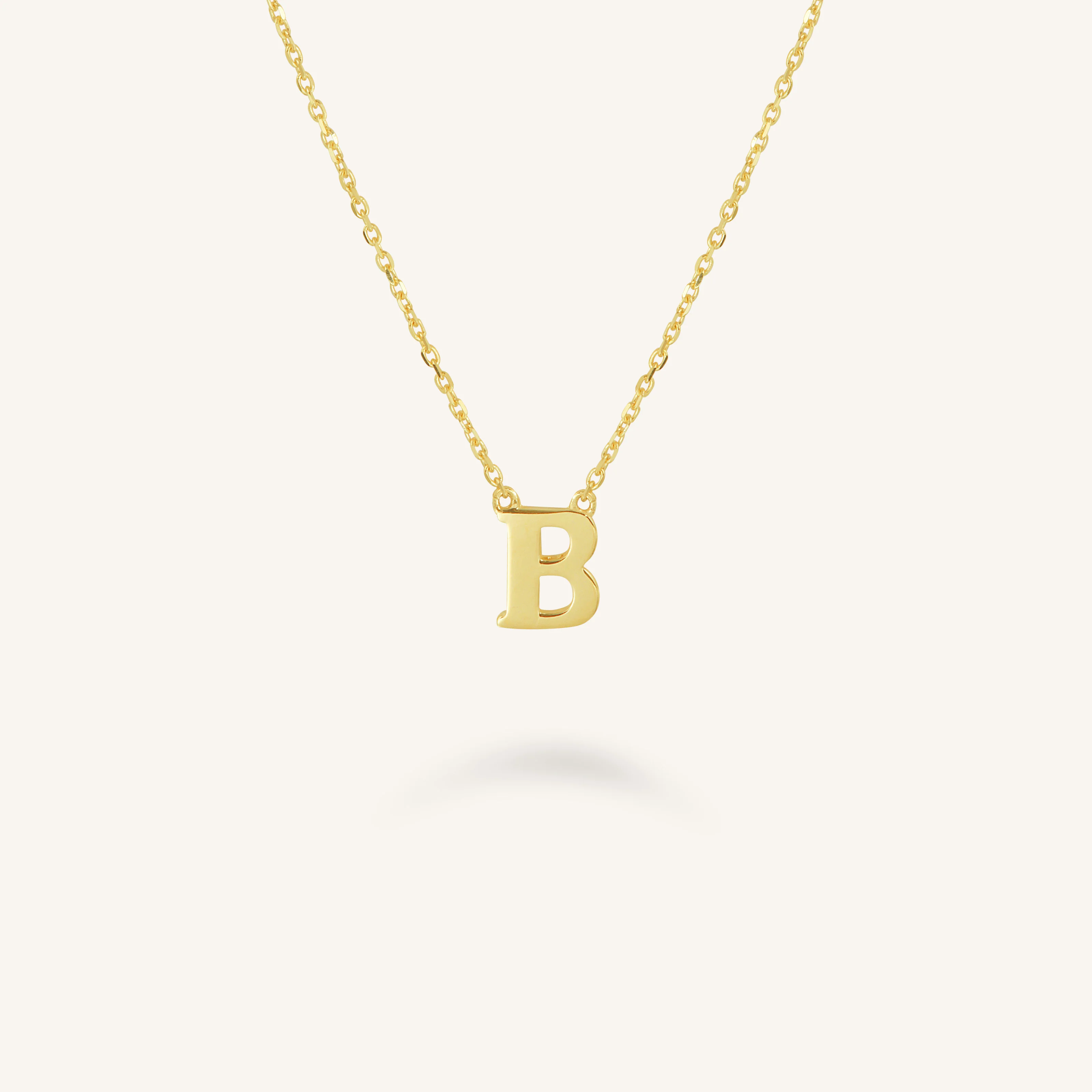 Initial Necklace B