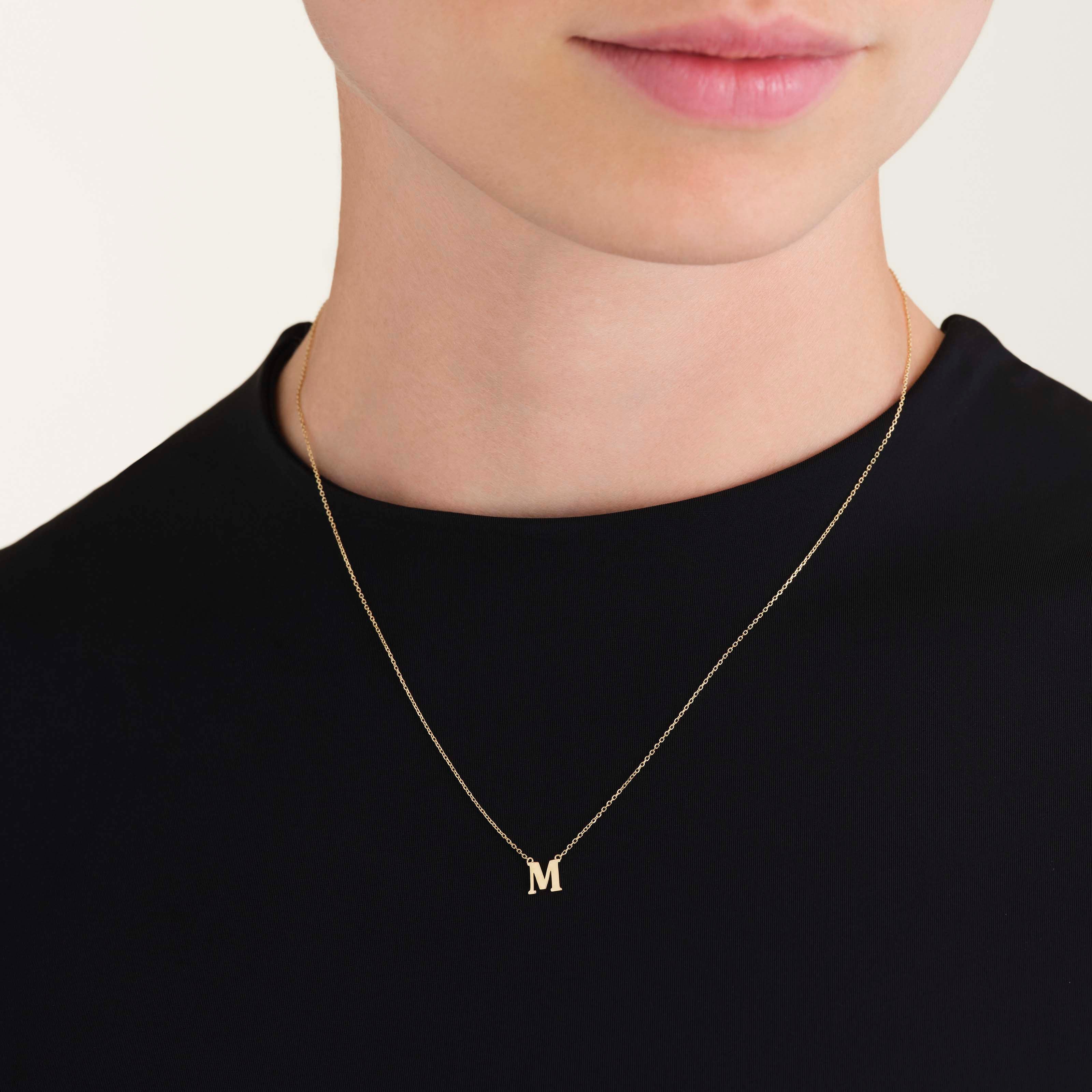 Initial Necklace M - Image 2