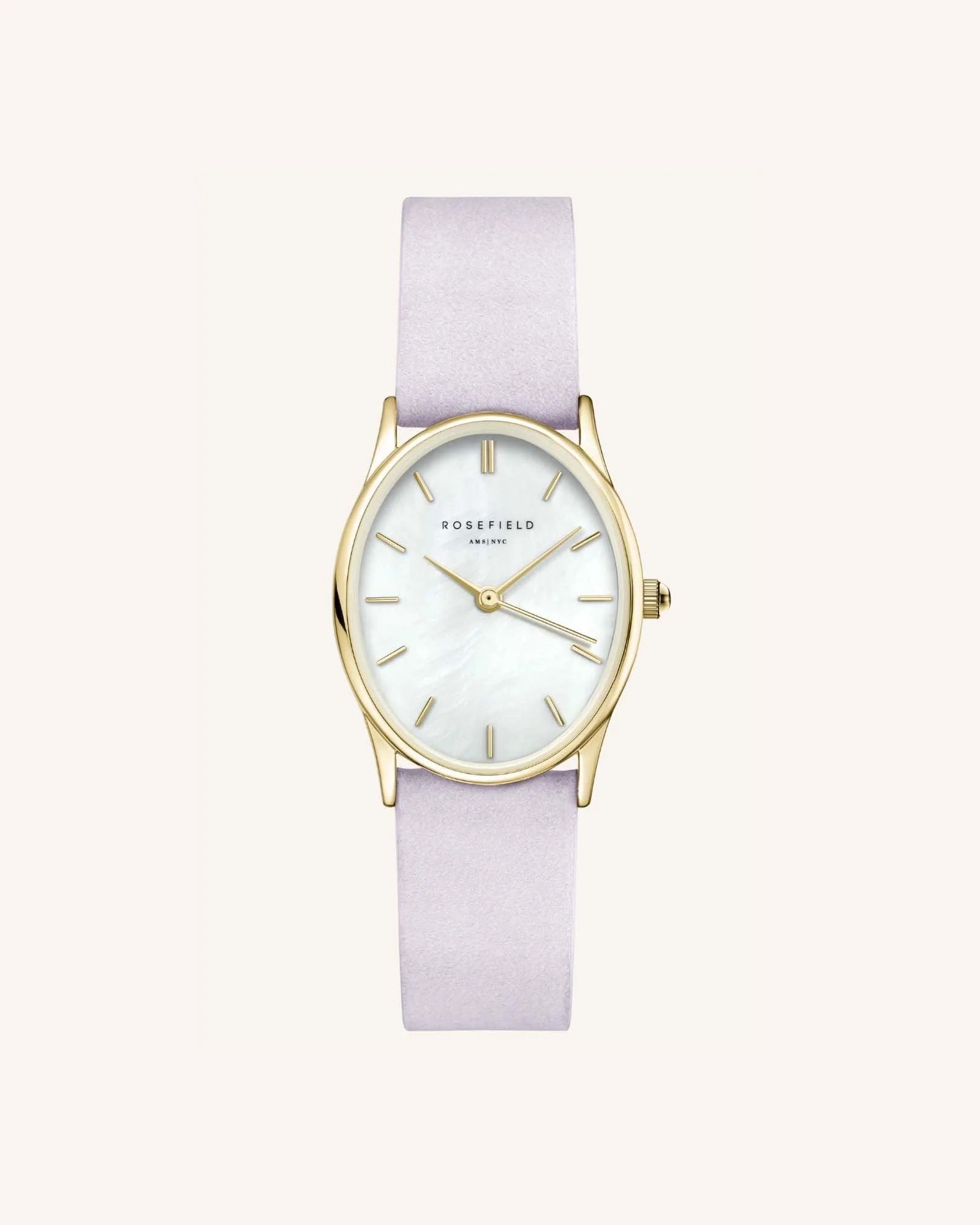 Lilac Nubuck Gold Strap - Image 2