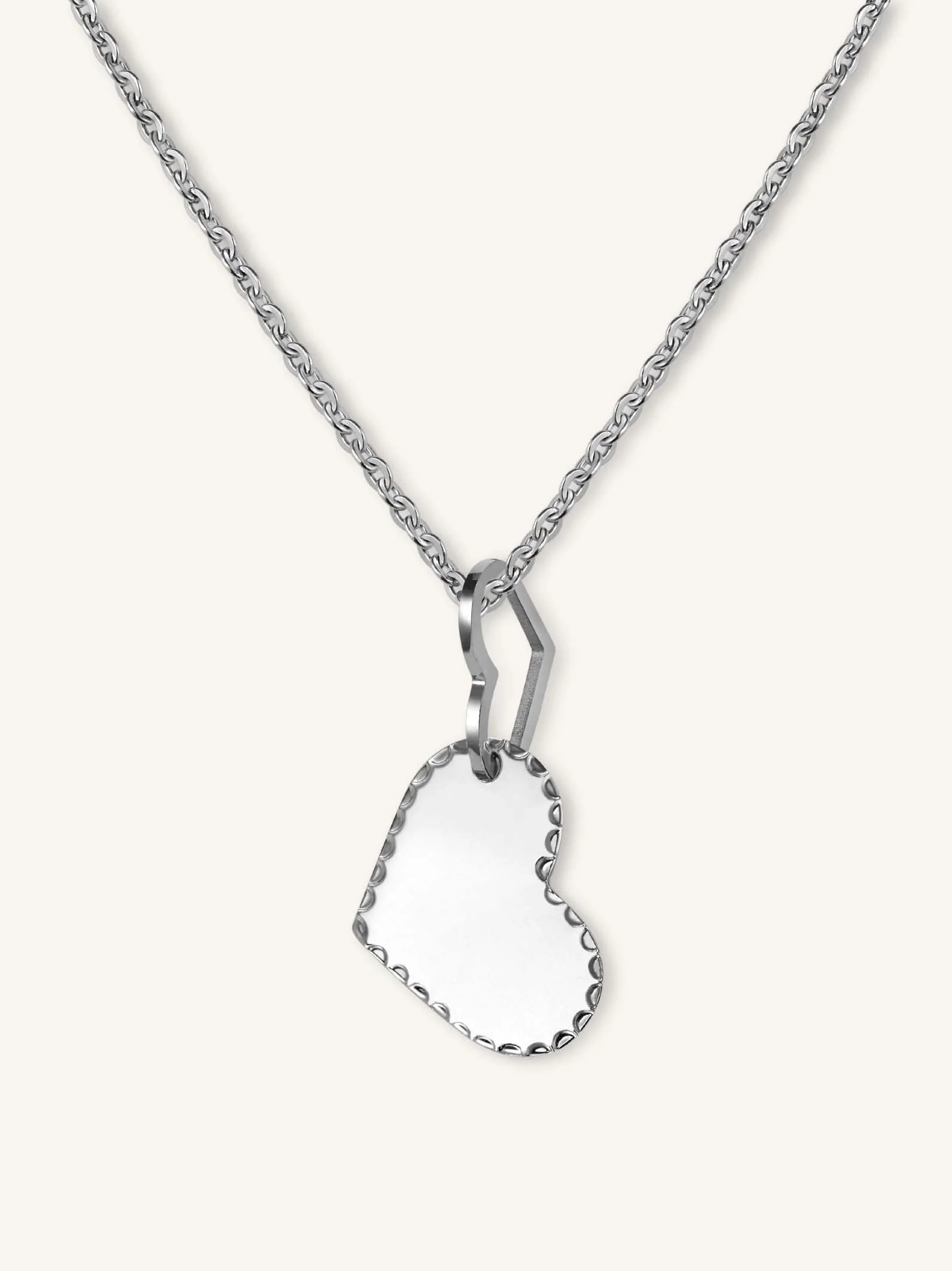 Duo Heart Necklace - Image 3