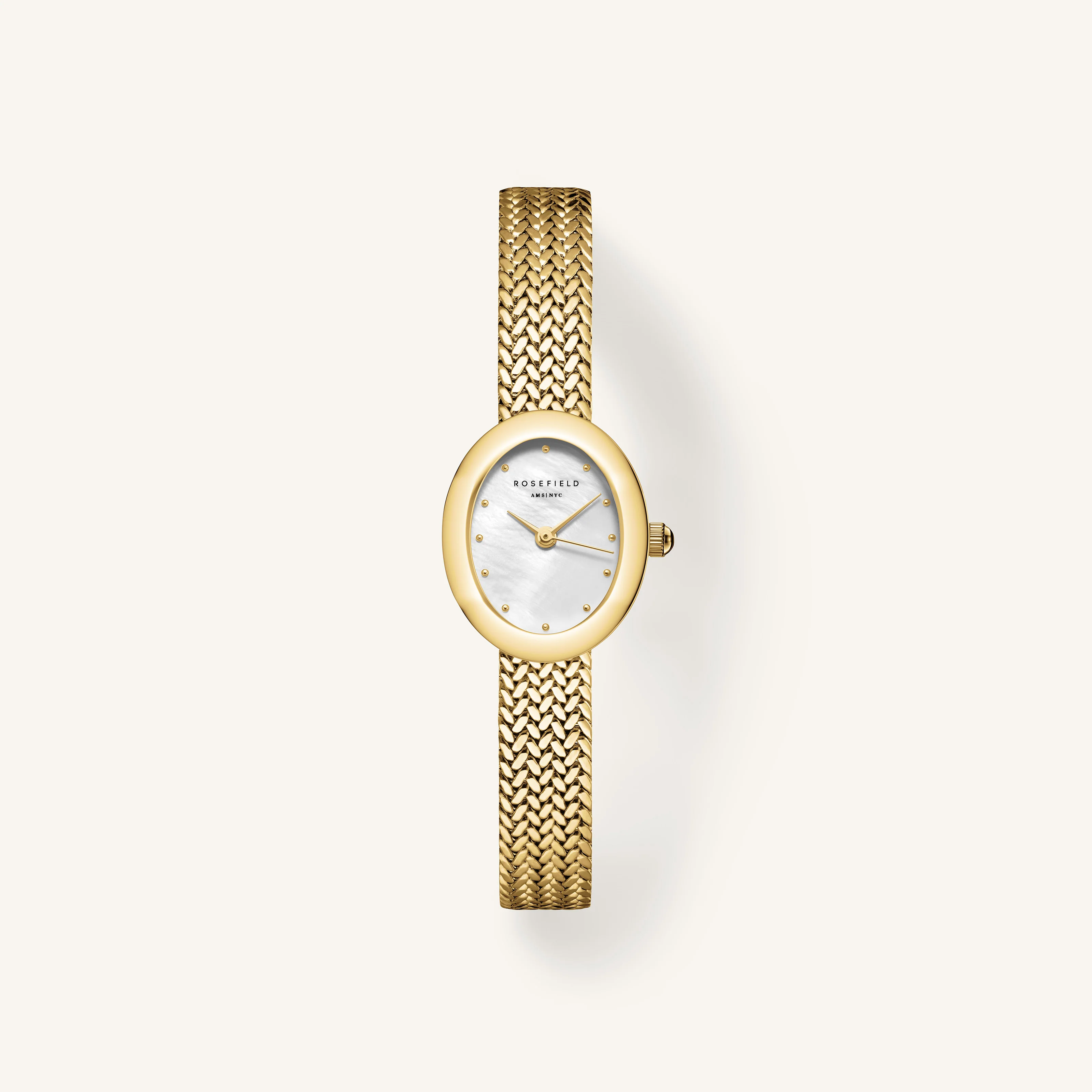 Mini Oval Gold