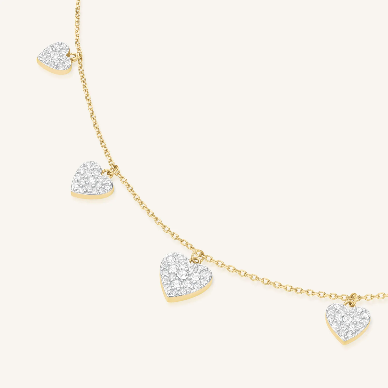 Multi Hearts Necklace - Image 3
