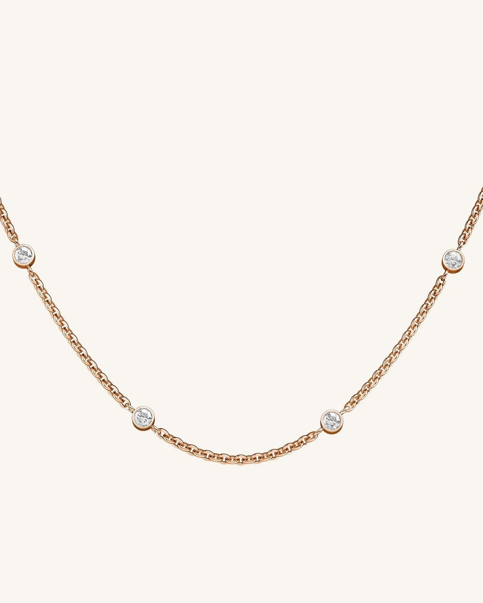 4 Birthstone Necklace - Image 3