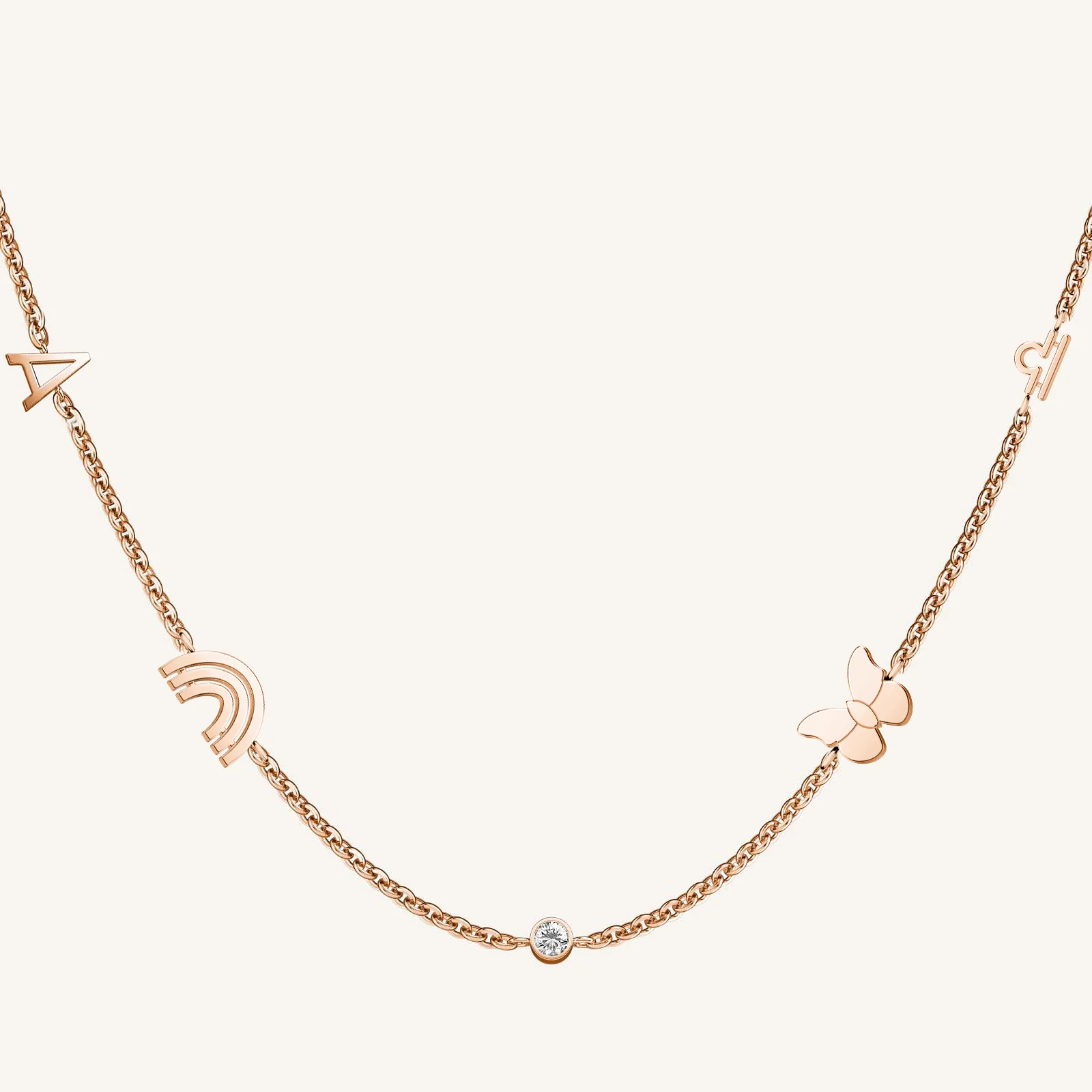 5 Charm Necklace - Image 5