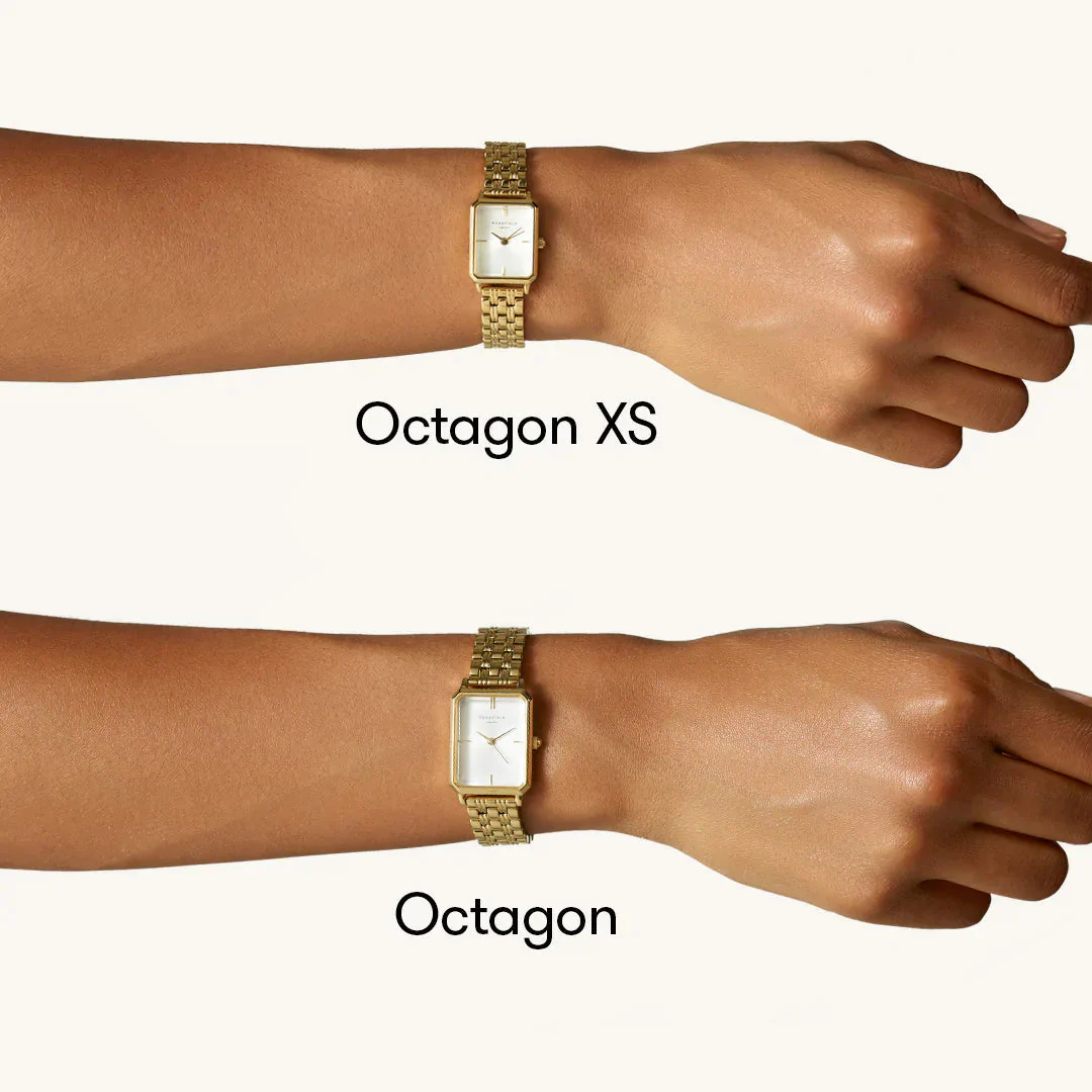 Octagon XS Mesh Silver - Engraved - Image 9