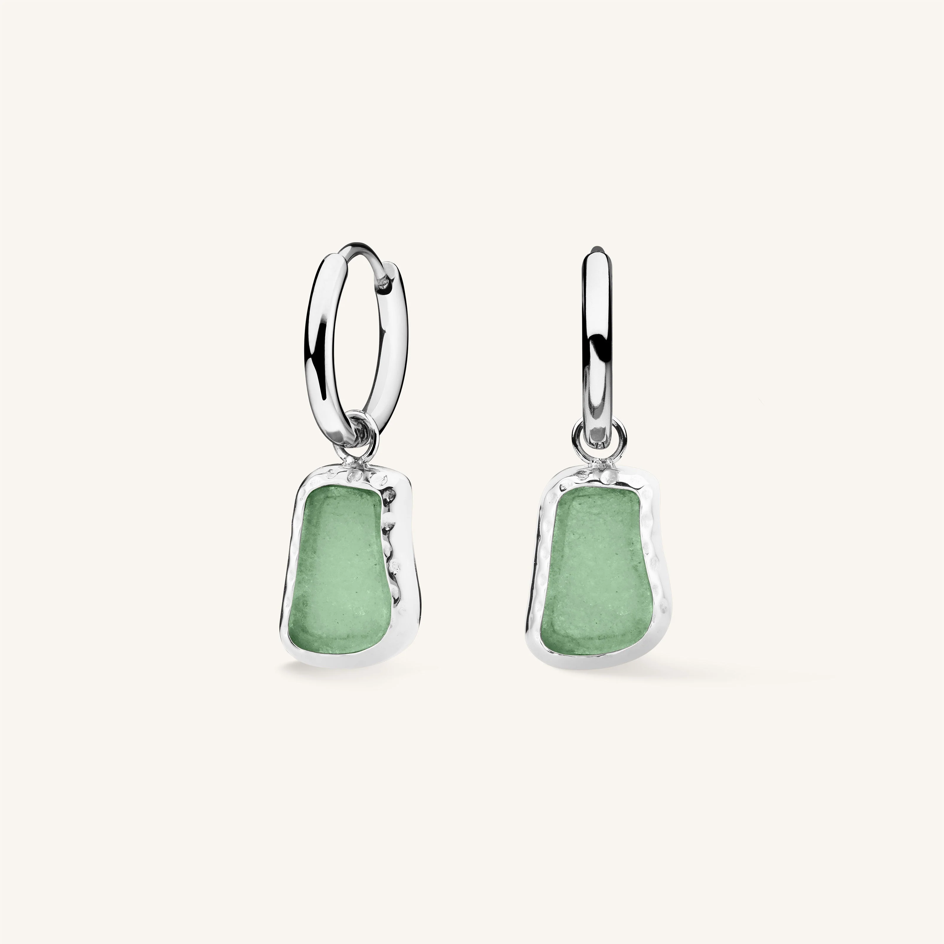 Organic Gemstone Earrings - Image 2
