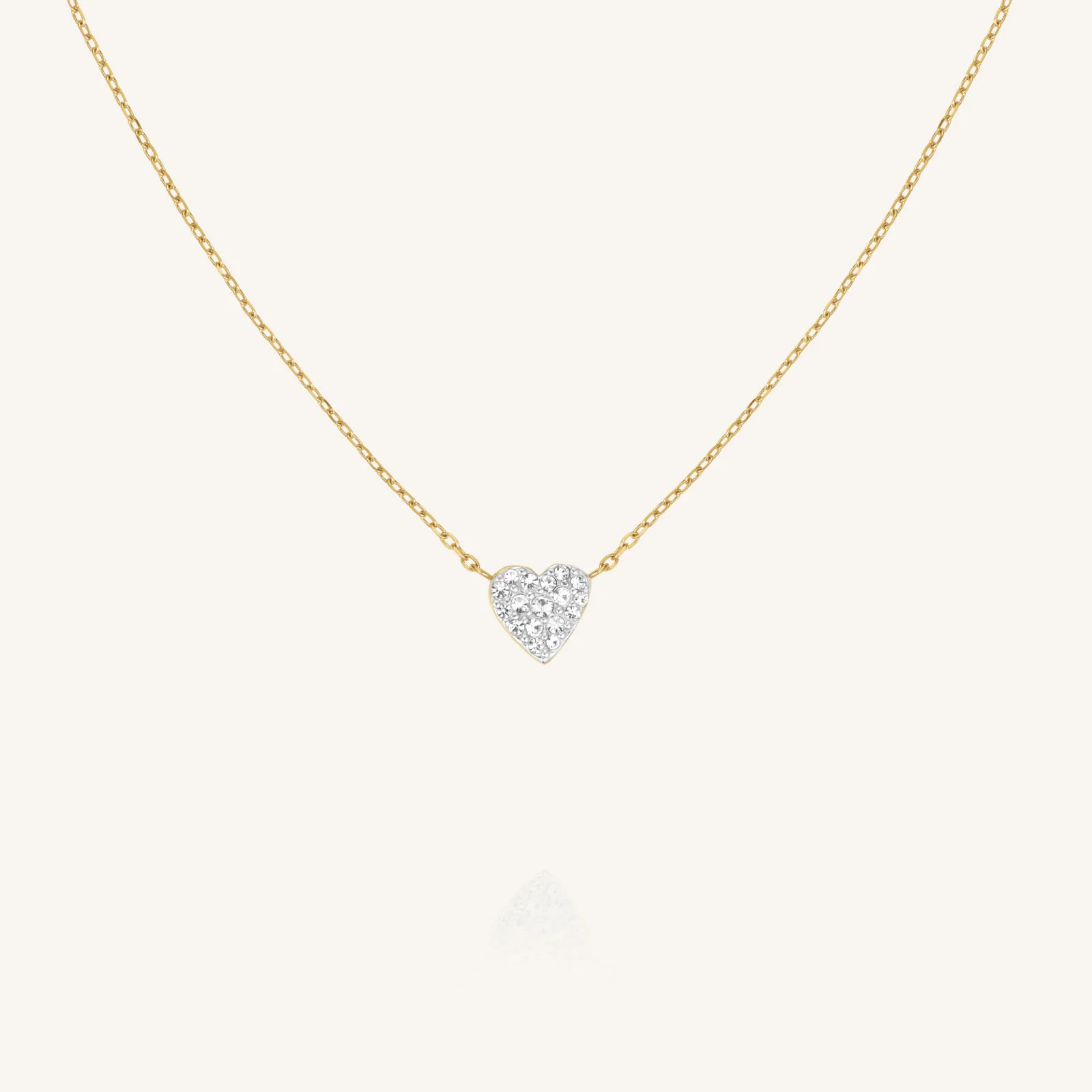 Pavé Heart Necklace