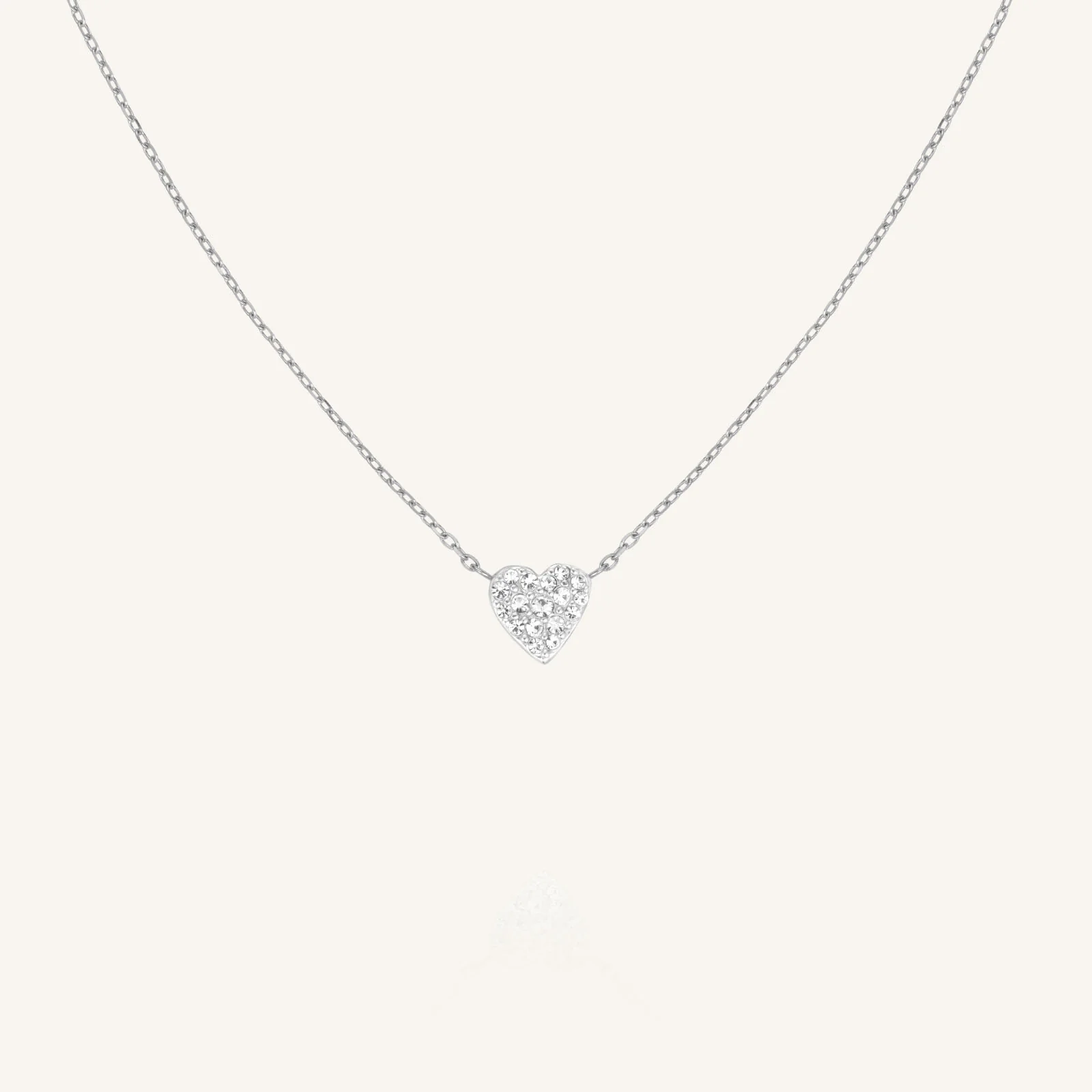 Pavé Heart Necklace - Image 6