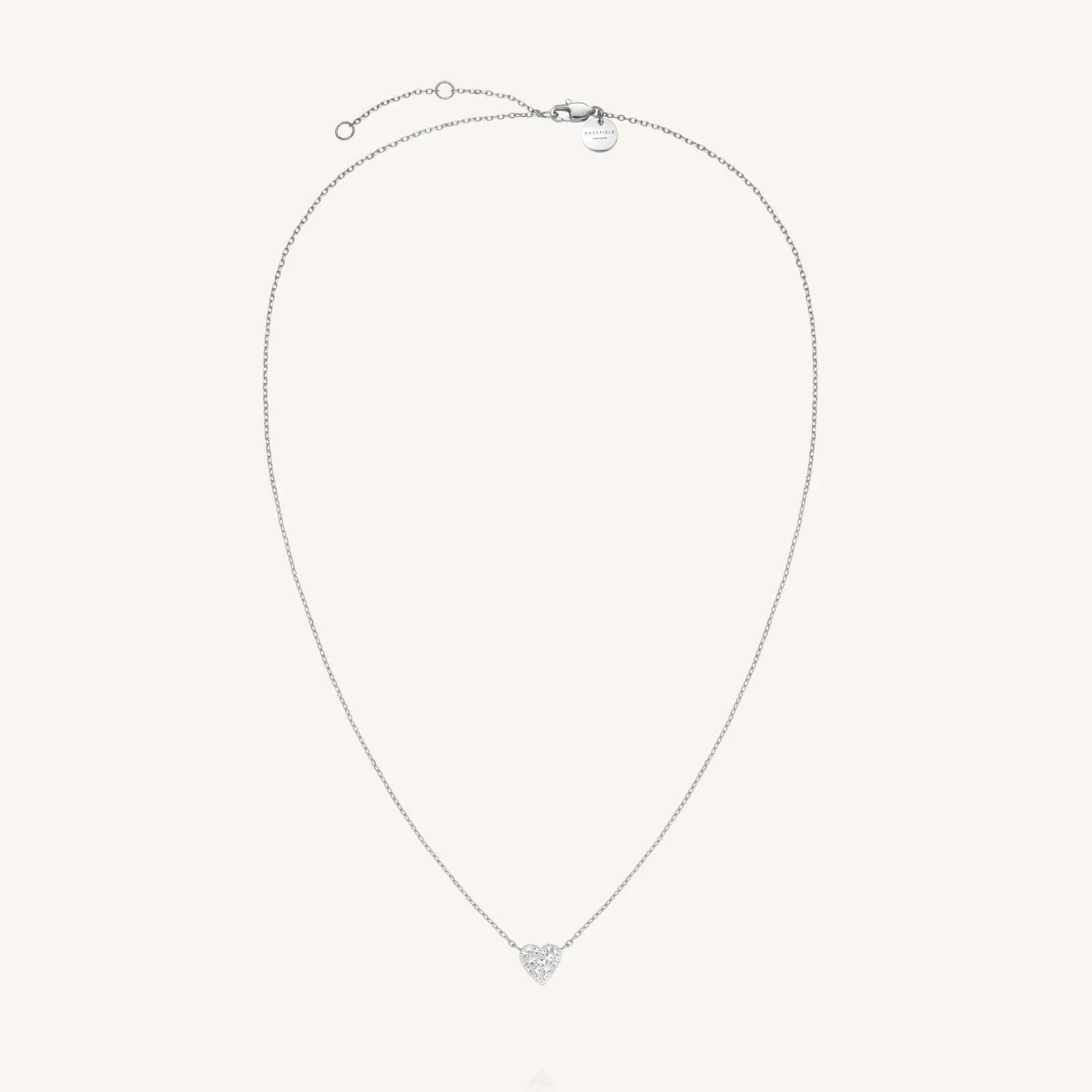 Pavé Heart Necklace - Image 9
