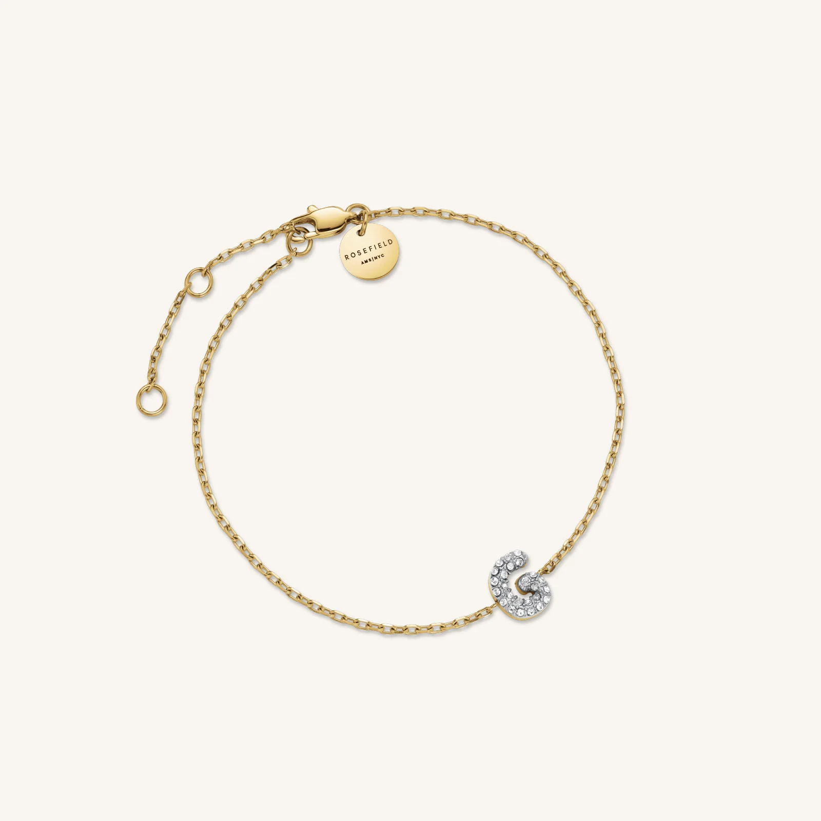 Crystal Letter G Bracelet