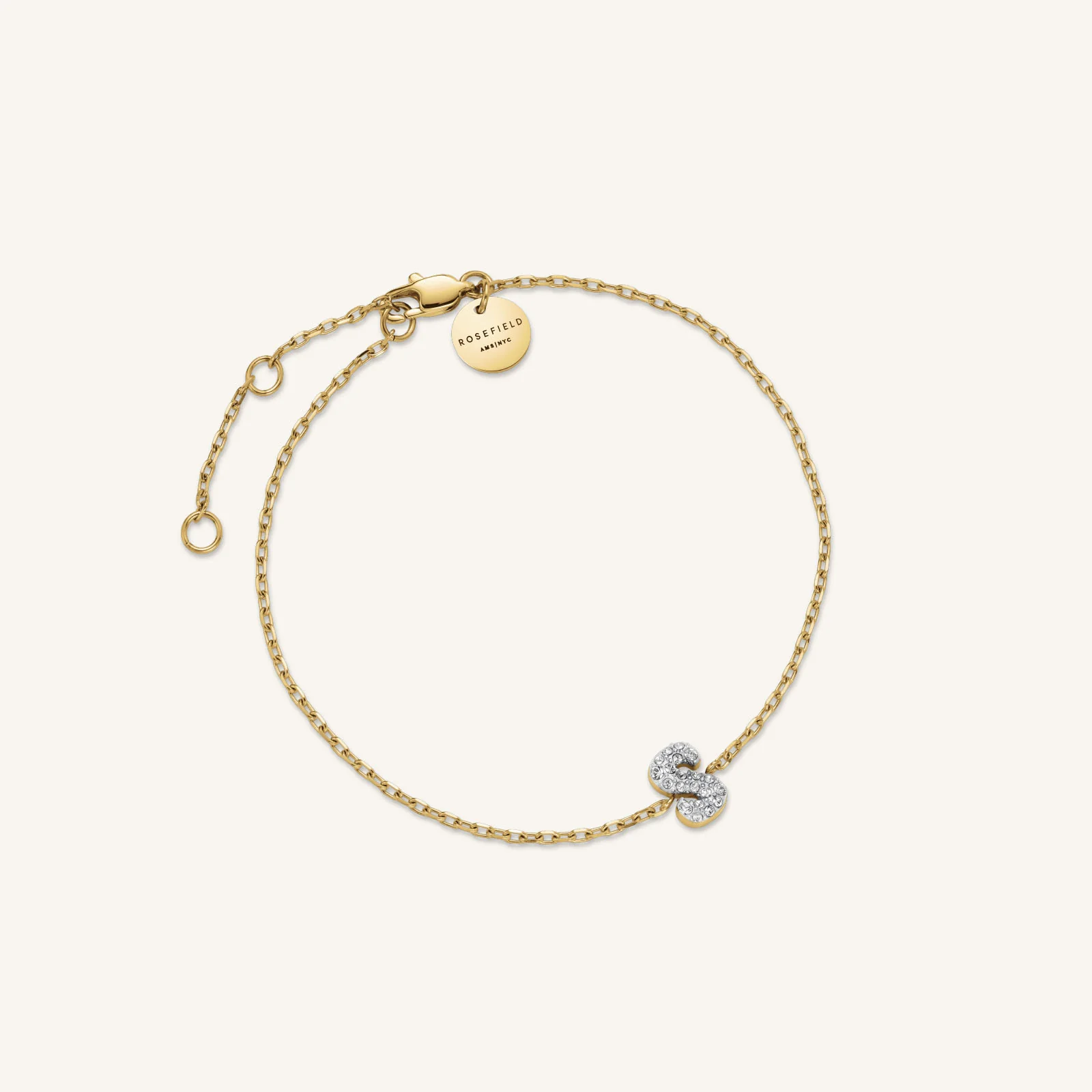 Crystal Letter S Bracelet