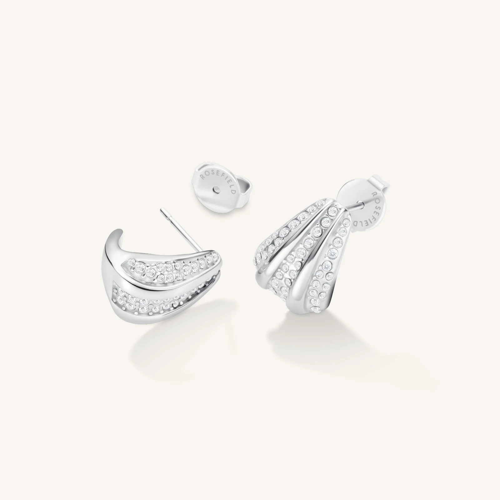 Pave Striped Studs - Image 6