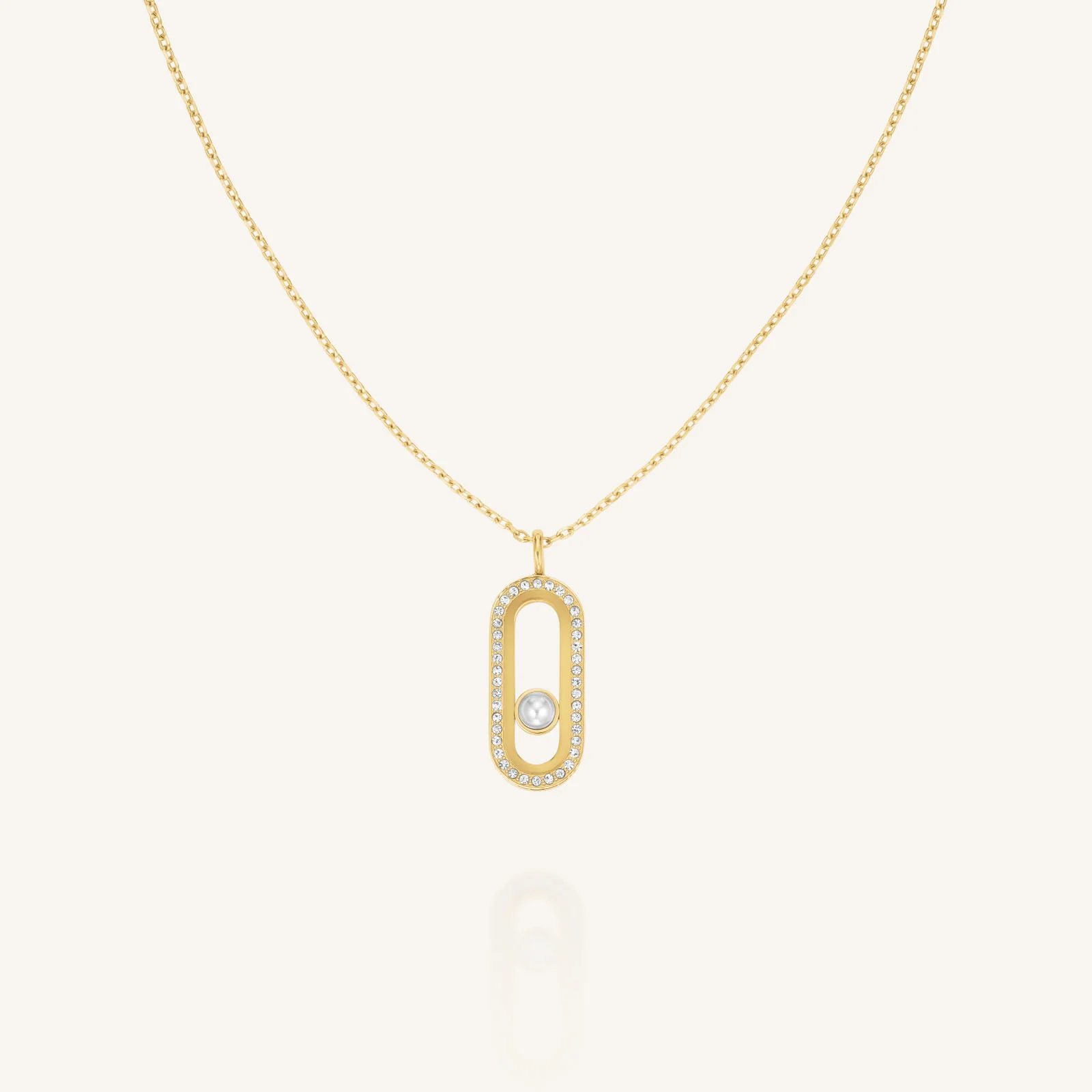 Pearl Crystals Necklace
