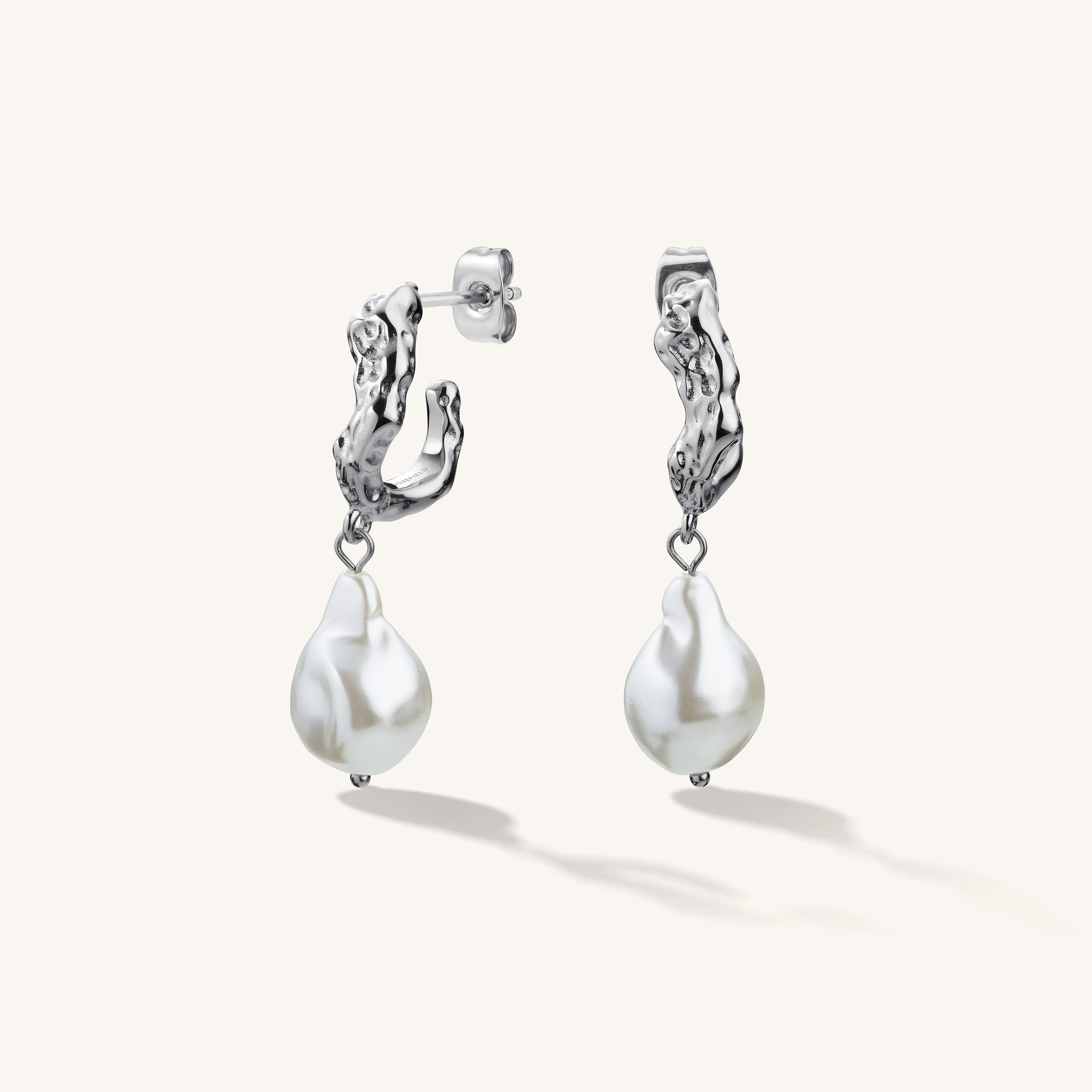 Pearl Hoops - Image 3