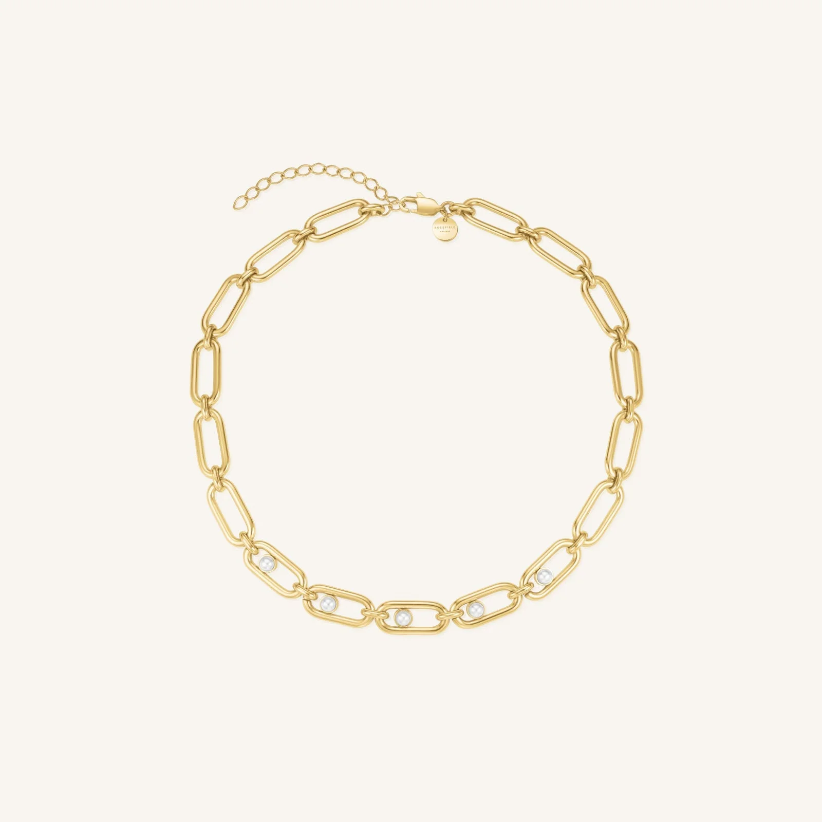 Pearl Link Necklace - Image 4