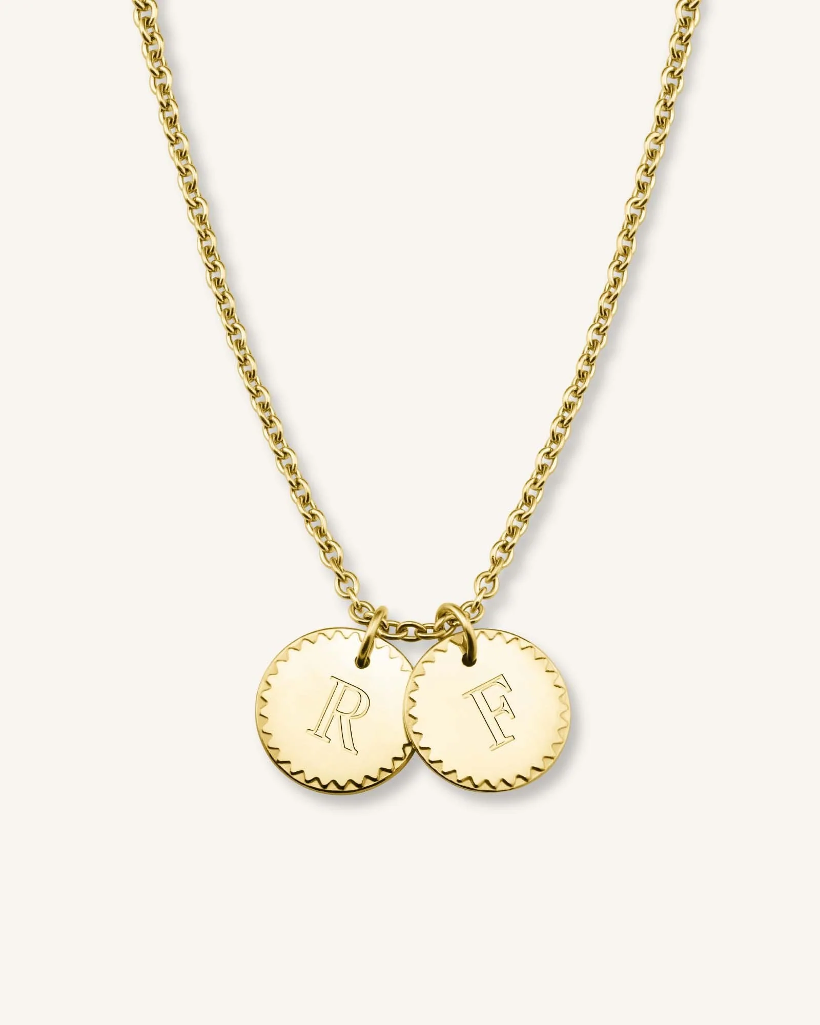 2 Coin Charm Necklace - Image 5