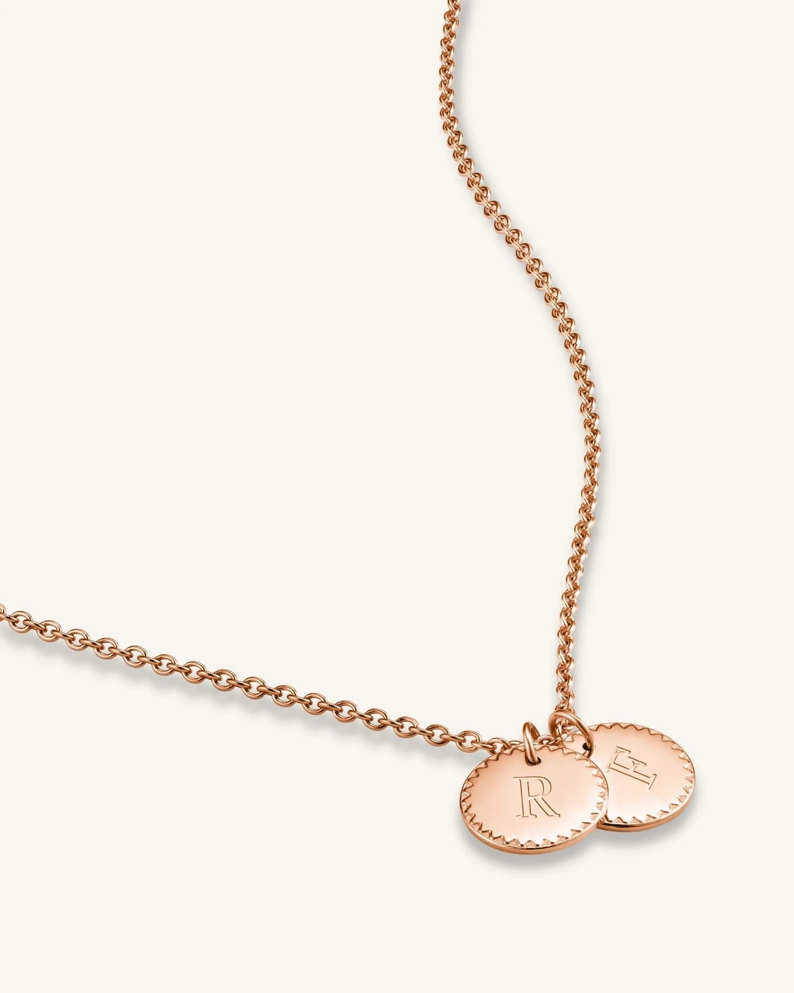 2 Coin Charm Necklace - Image 6