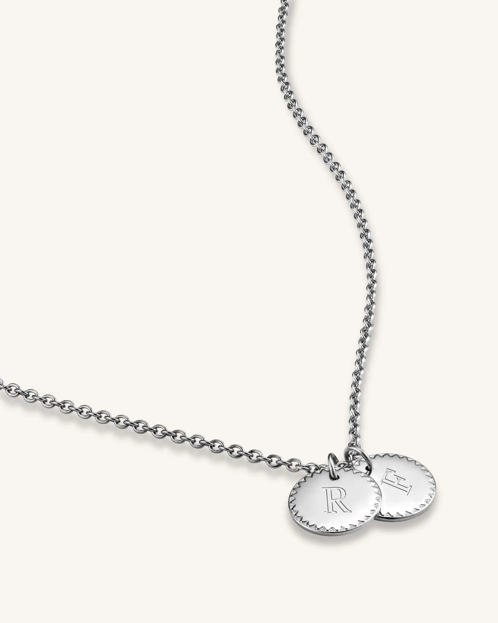 2 Coin Charm Necklace - Image 8