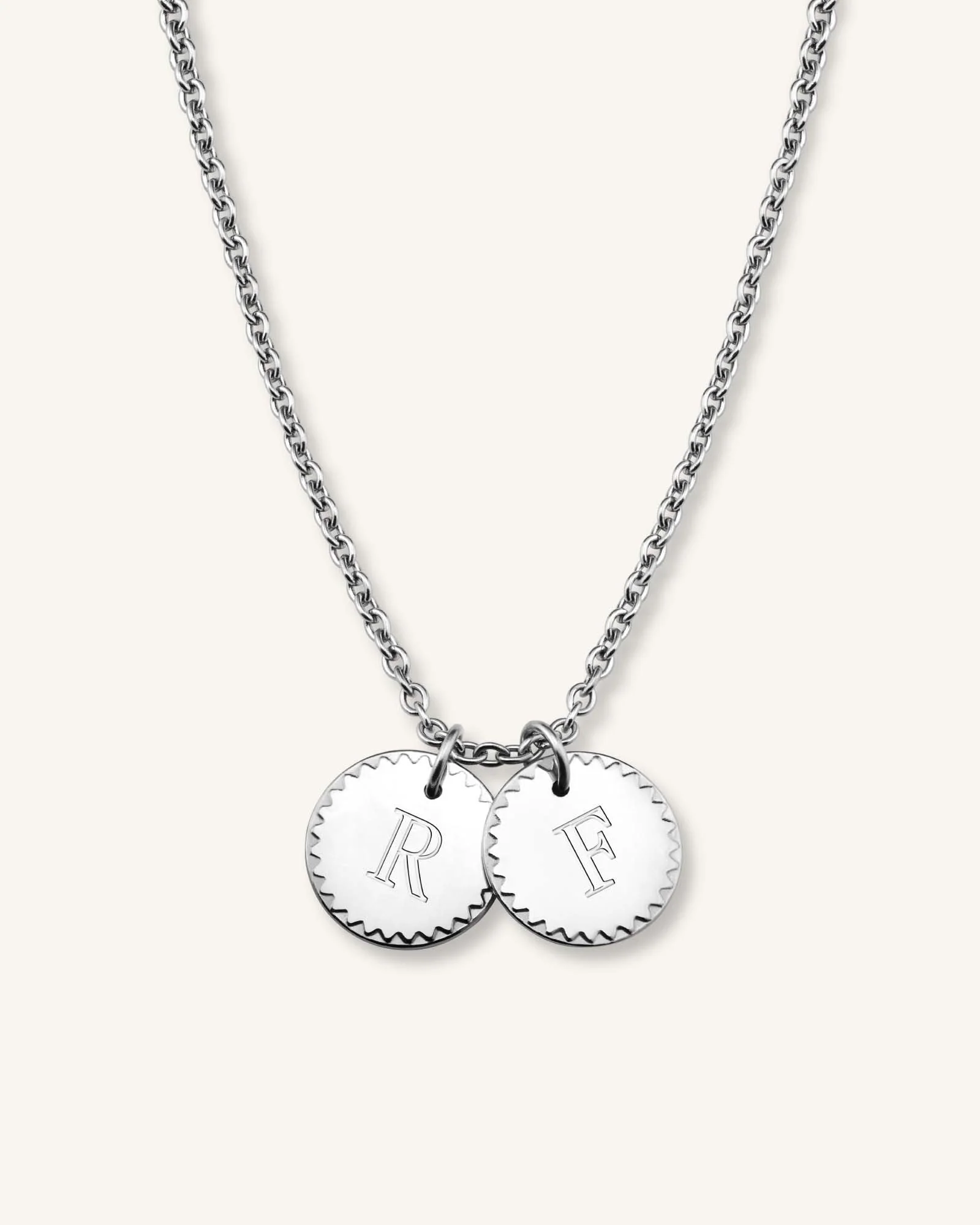 2 Coin Charm Necklace - Image 9