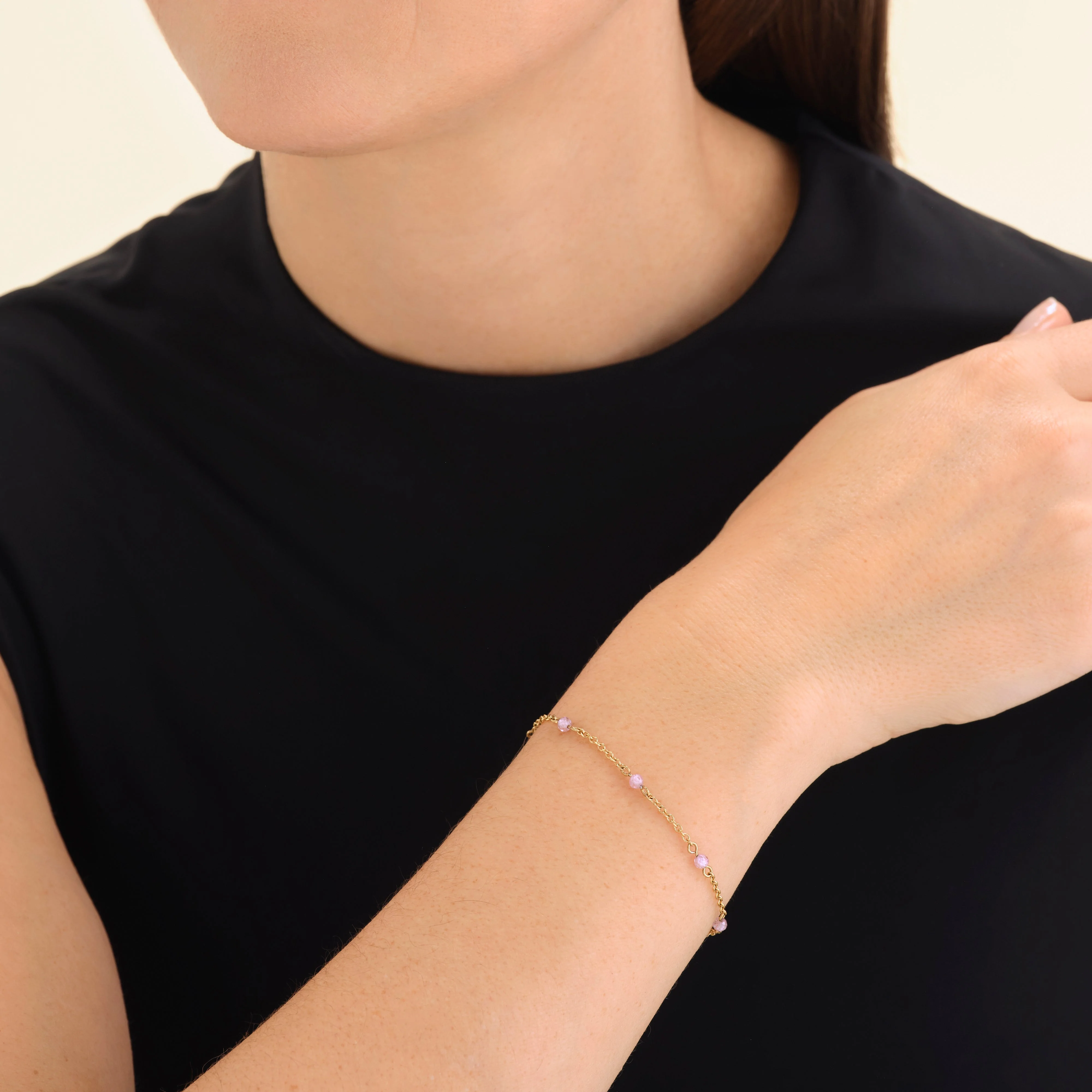 Pink Stone Bracelet - Image 2