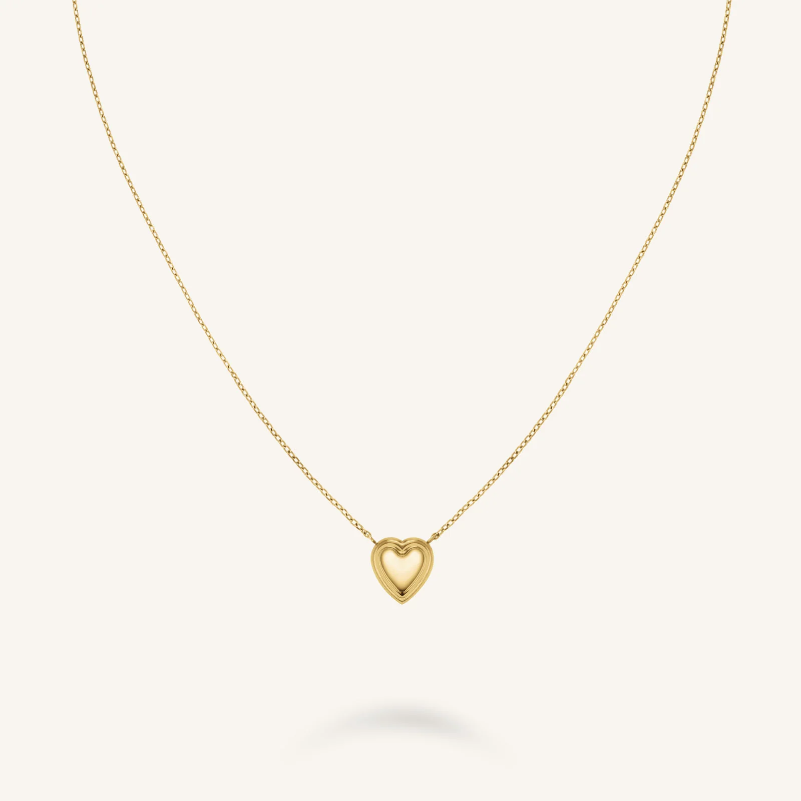 Puffy Heart Necklace