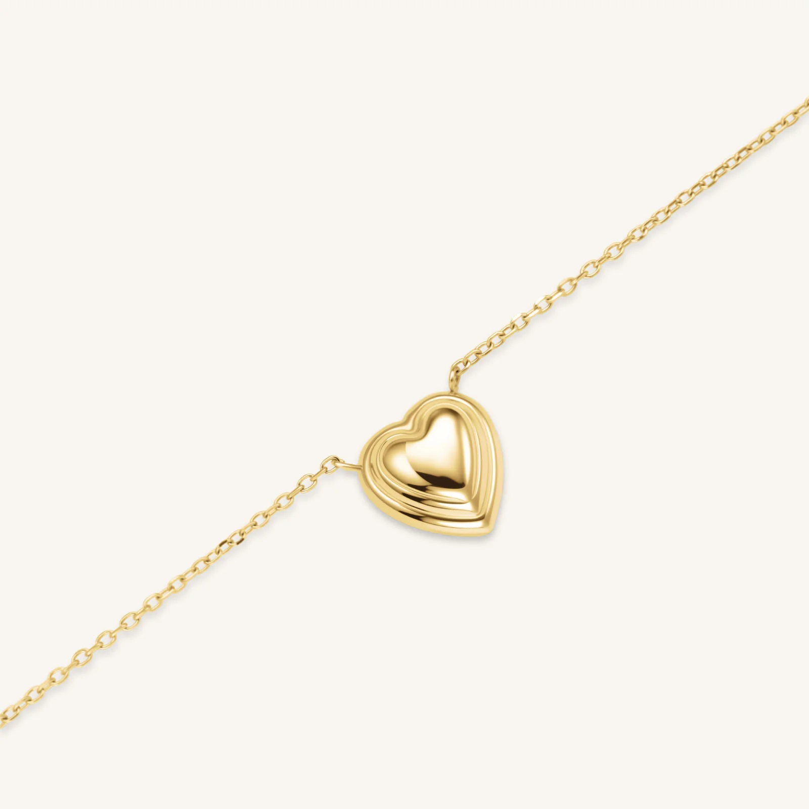 Puffy Heart Necklace - Image 4