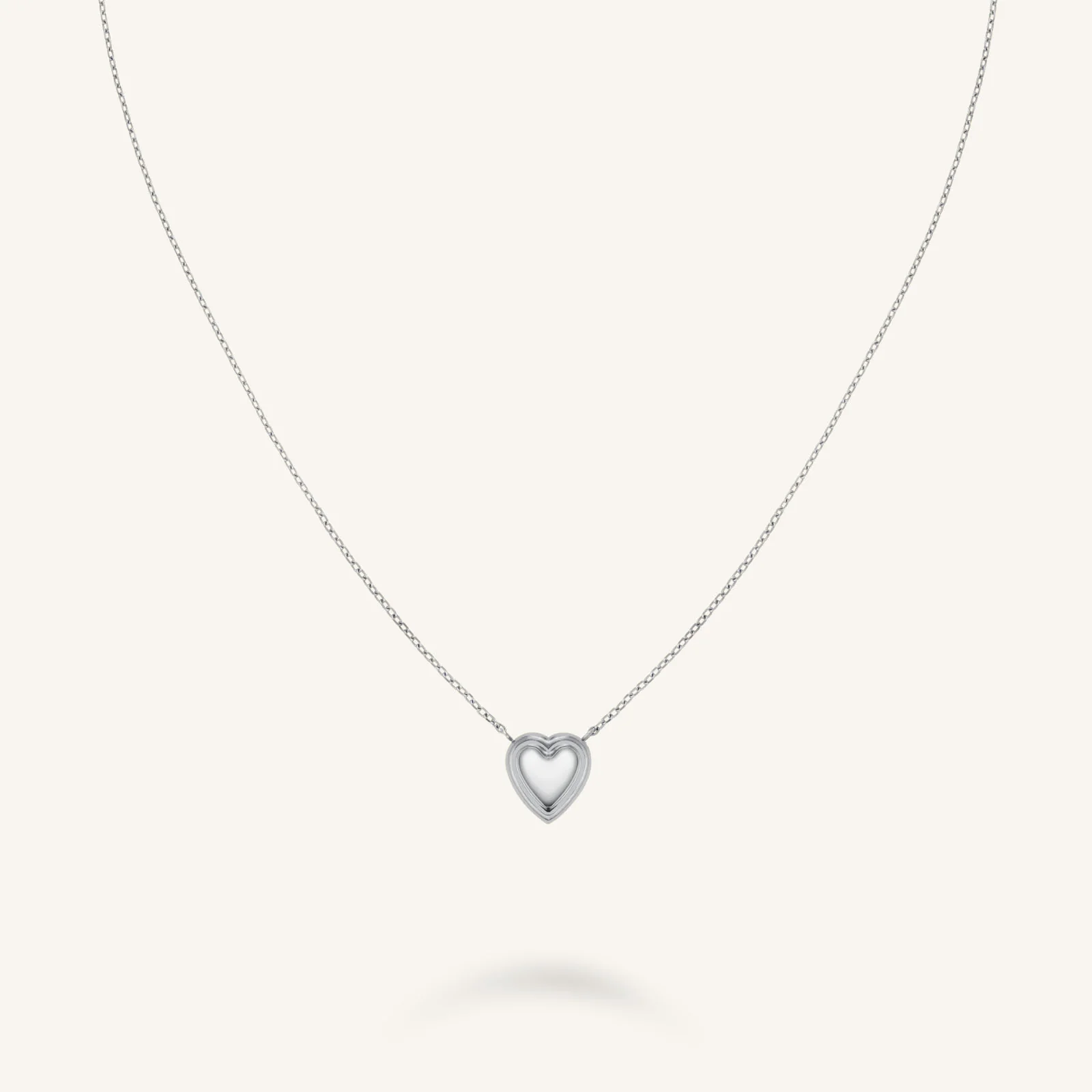 Puffy Heart Necklace - Image 6