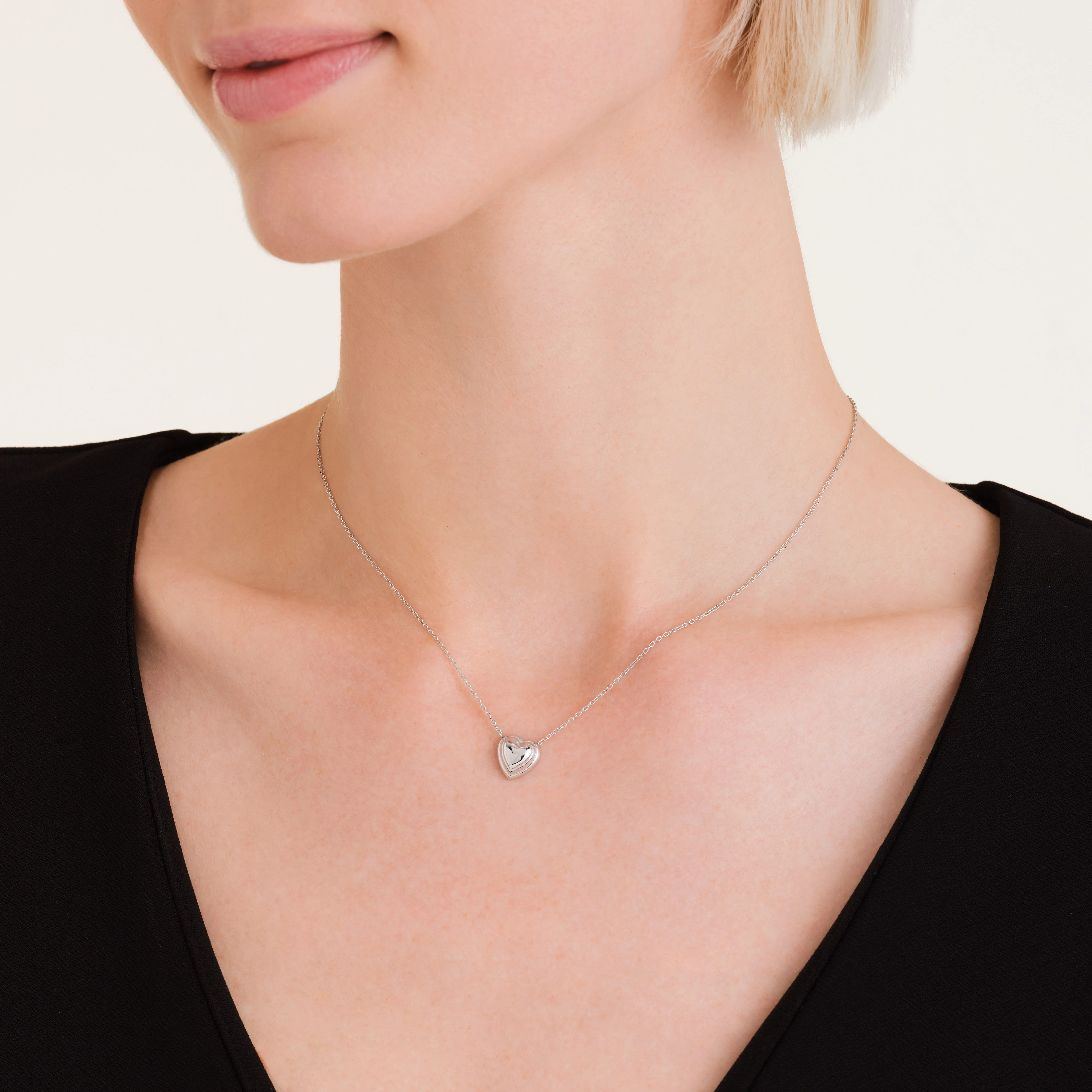 Puffy Heart Necklace - Image 7