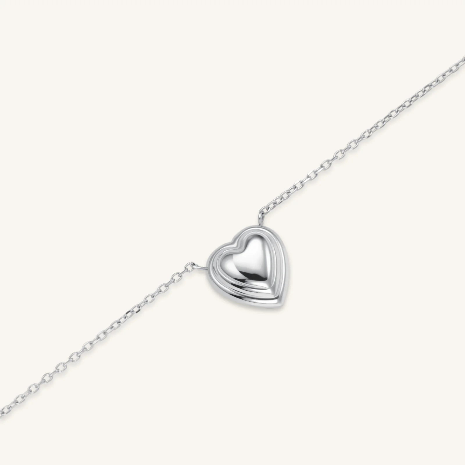 Puffy Heart Necklace - Image 9
