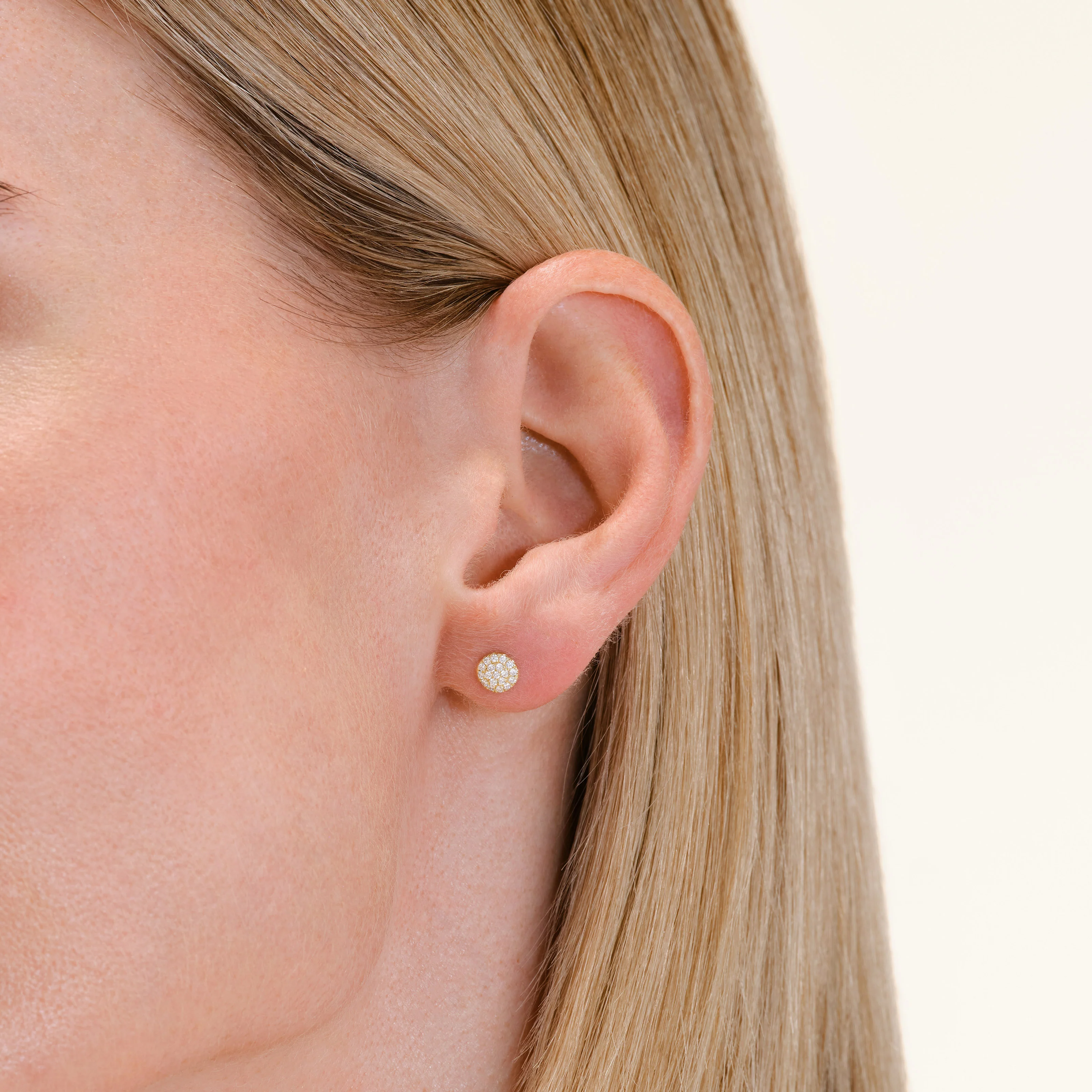 Round Pave Studs - Image 3