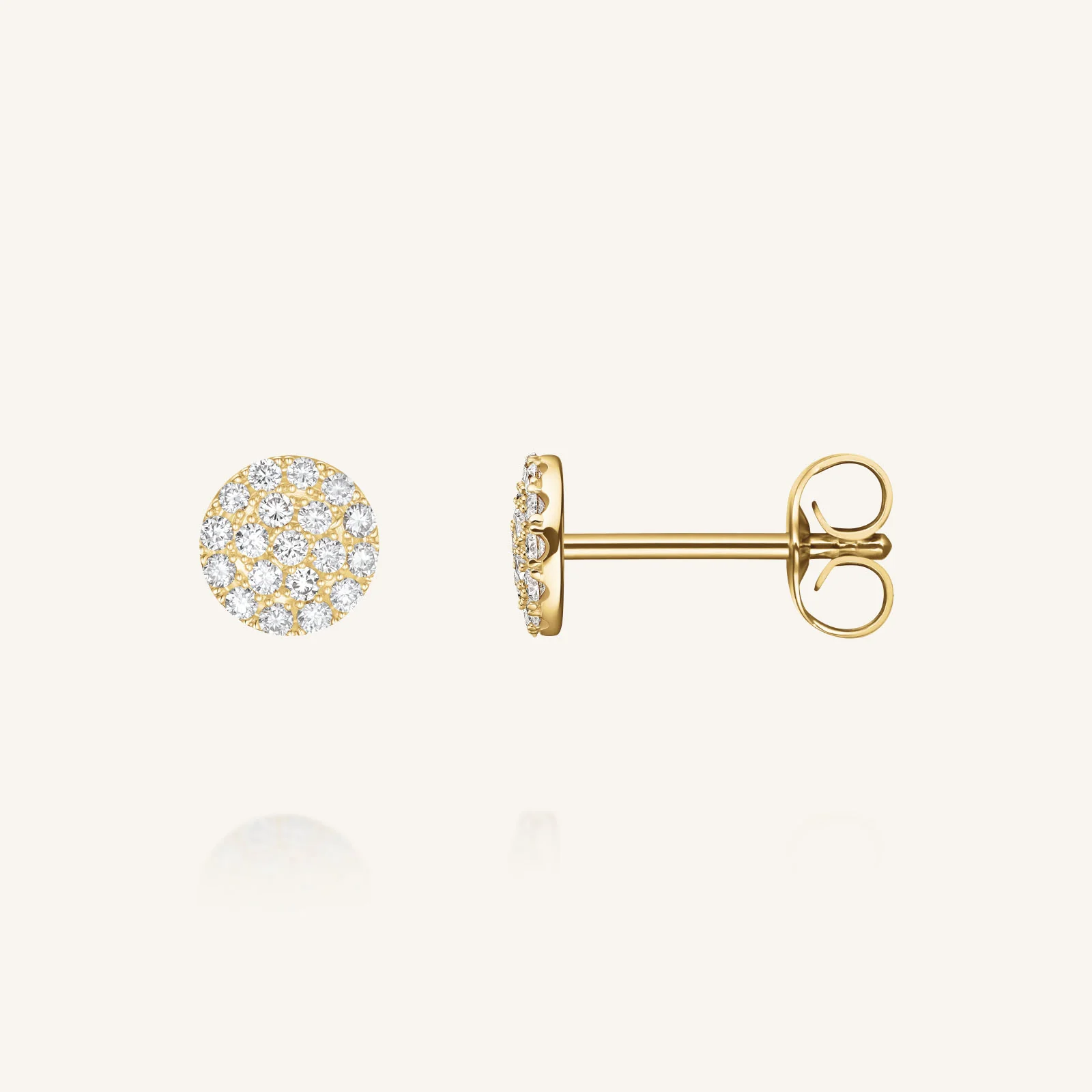 Round Pave Studs - Image 4