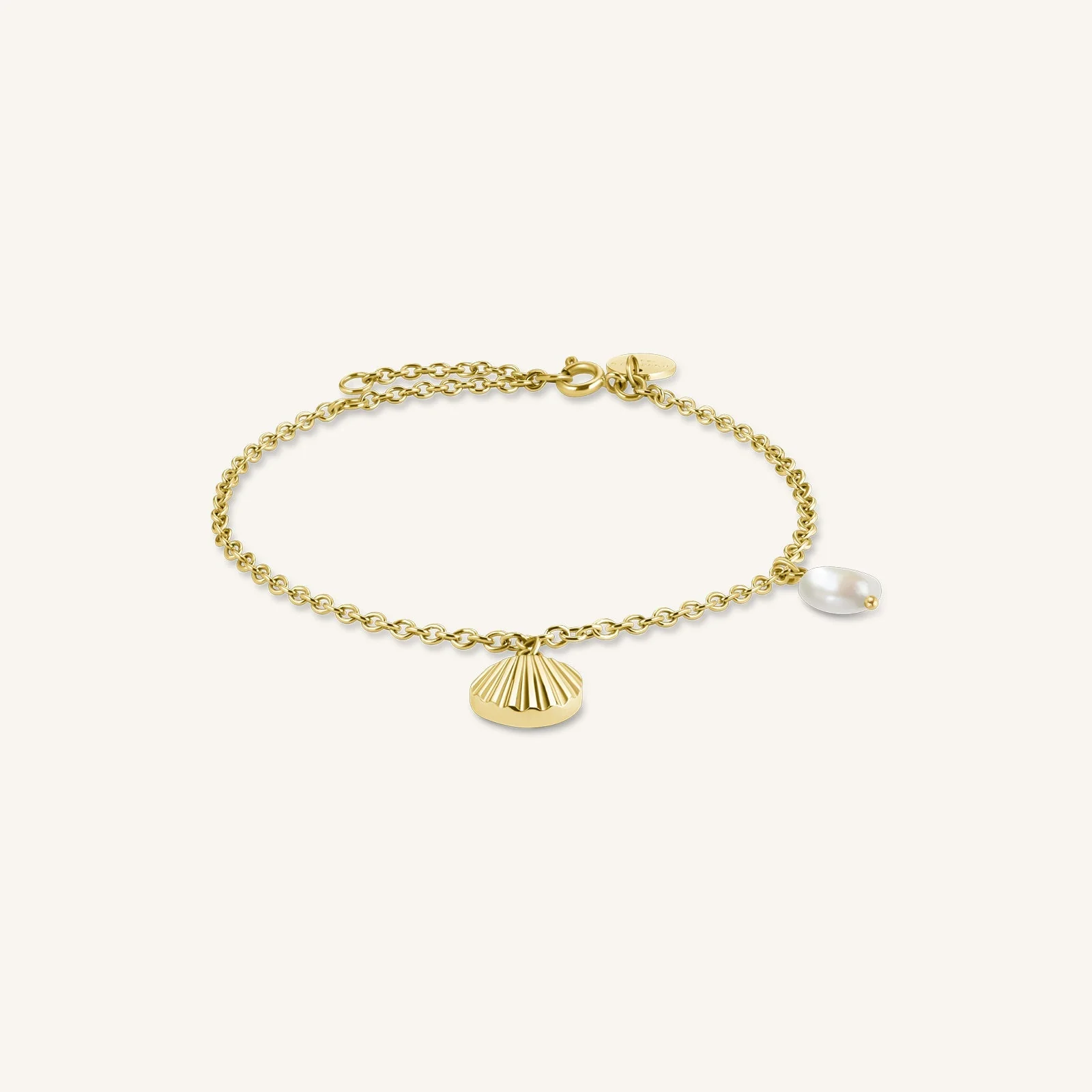 Shell and pearl bracelet - Image 5