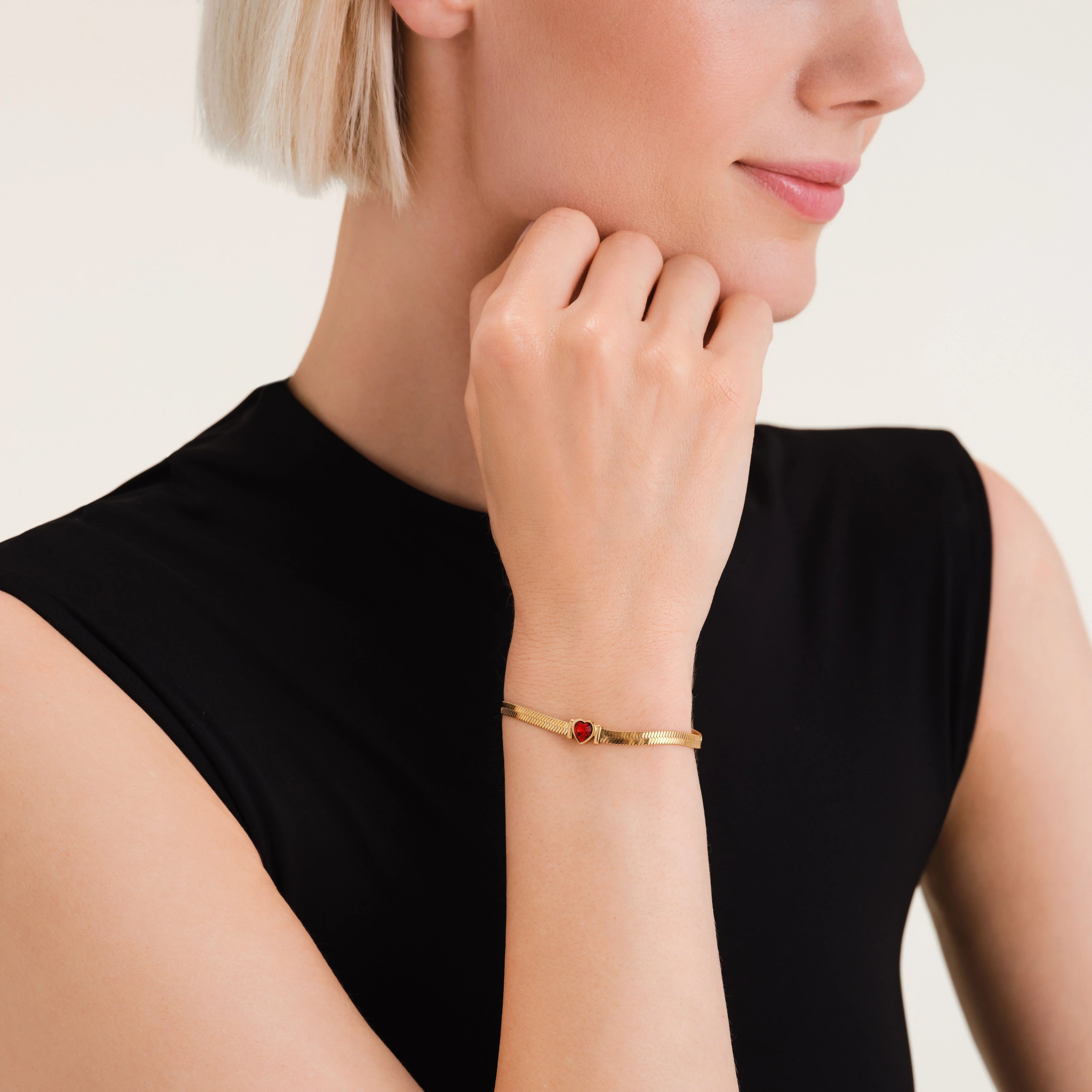 Snake Heart Bracelet - Image 6