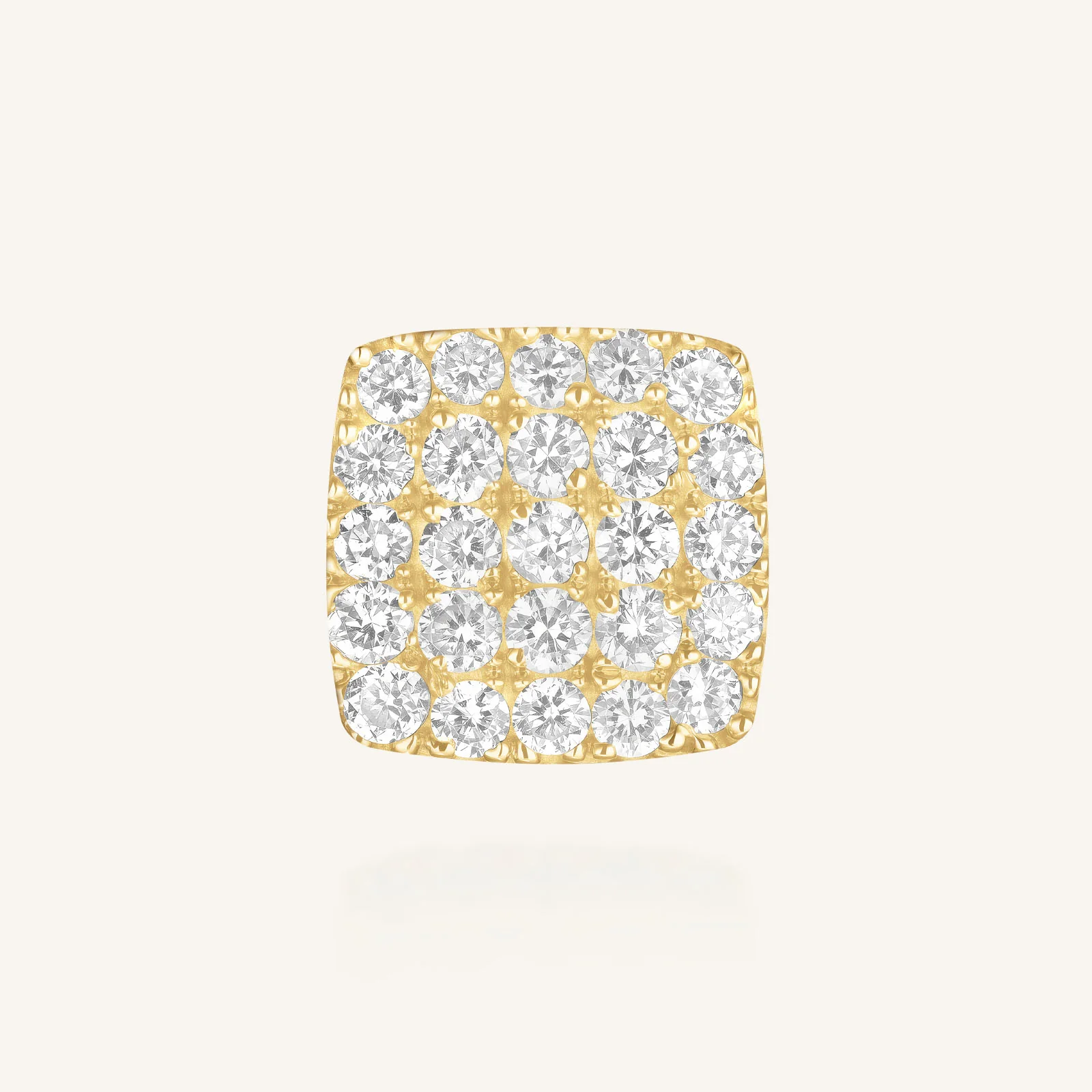 Square Pave Studs - Image 4